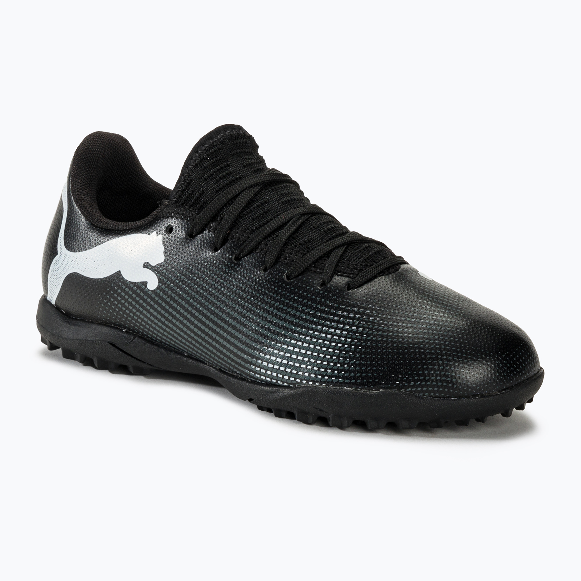 PUMA Future 7 Play TT scarpe da calcio per bambini puma nero/puma bianco (37.5 EU) (Future 7 Play TT Jr 107737)