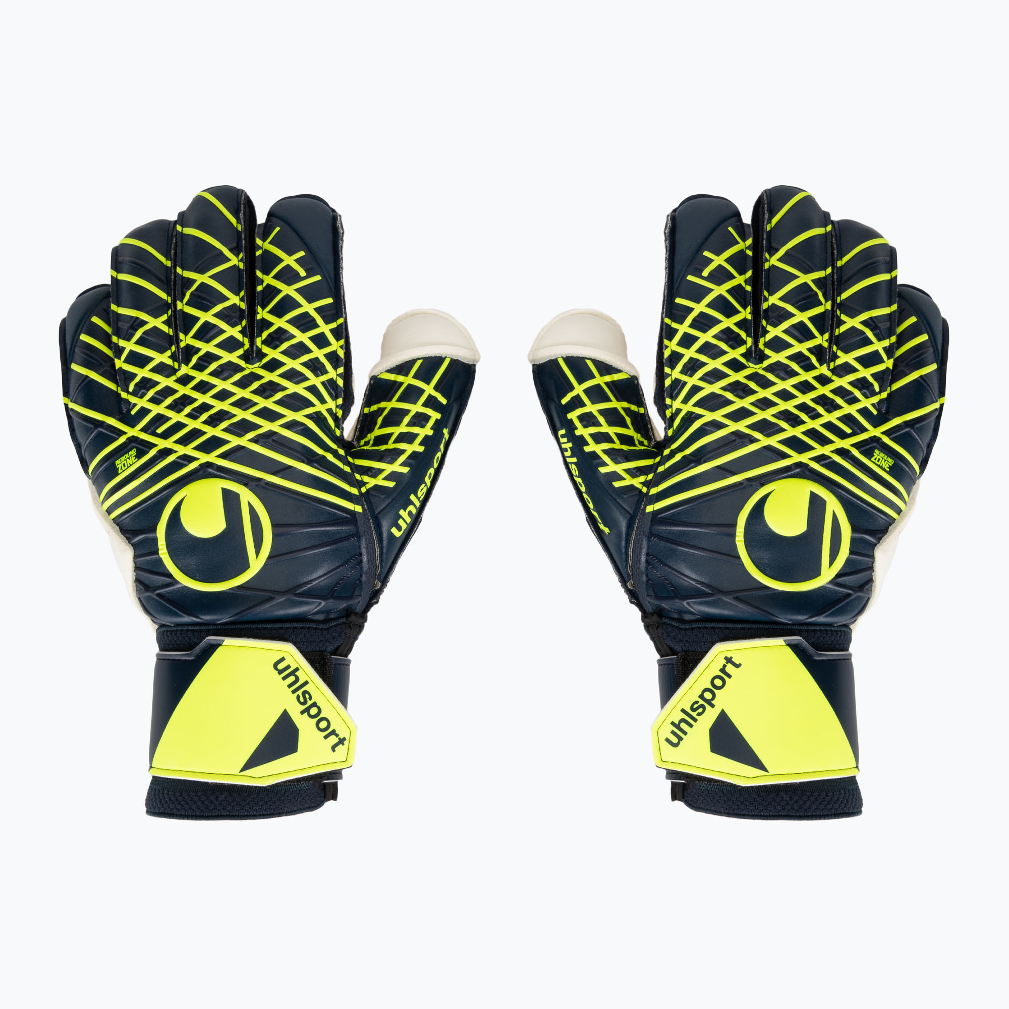 Uhlsport Prediction Soft Flex Frame Guanti da portiere nero/bianco/arancio fluo (7) (Prediction Soft Flex Frame 101133601)