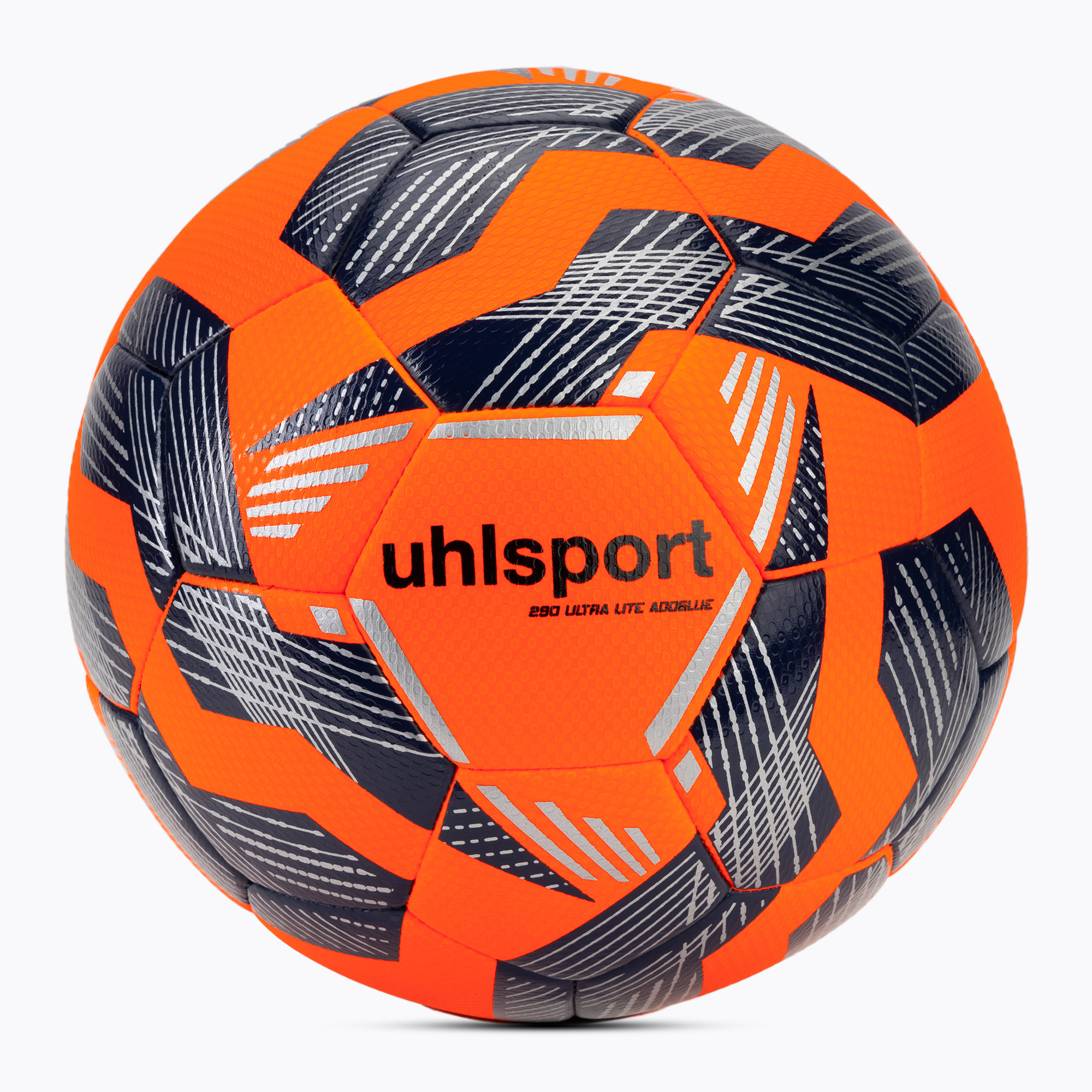 Calcio uhlsport 290 Ultra Lite Addglue fluo arancione/navy/argento dimensioni 4 (4) (290 Ultra Lite Addglue 100177102)