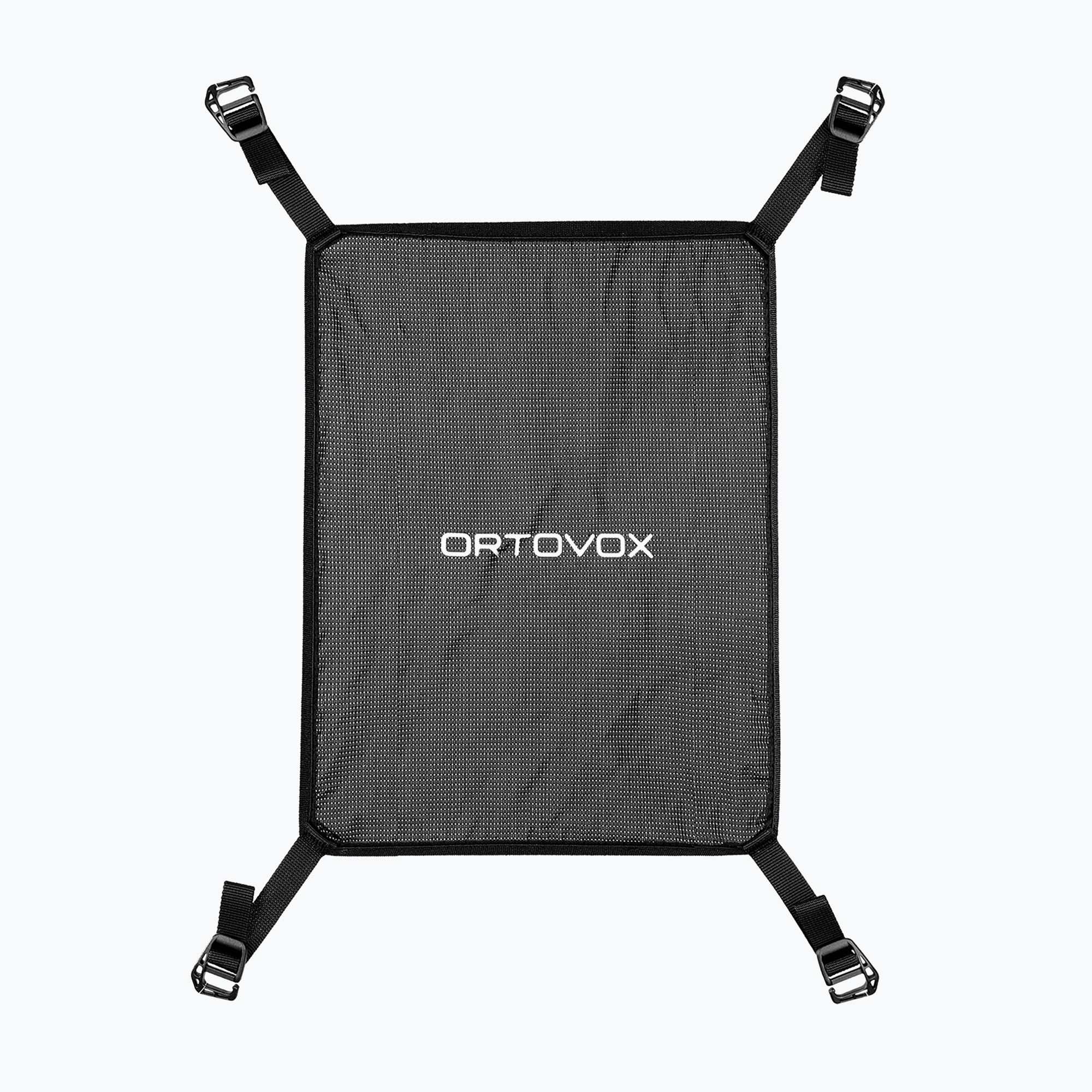 ORTOVOX Casco a rete regolabile nero corvino (Helmet Net Adjustable 90011)