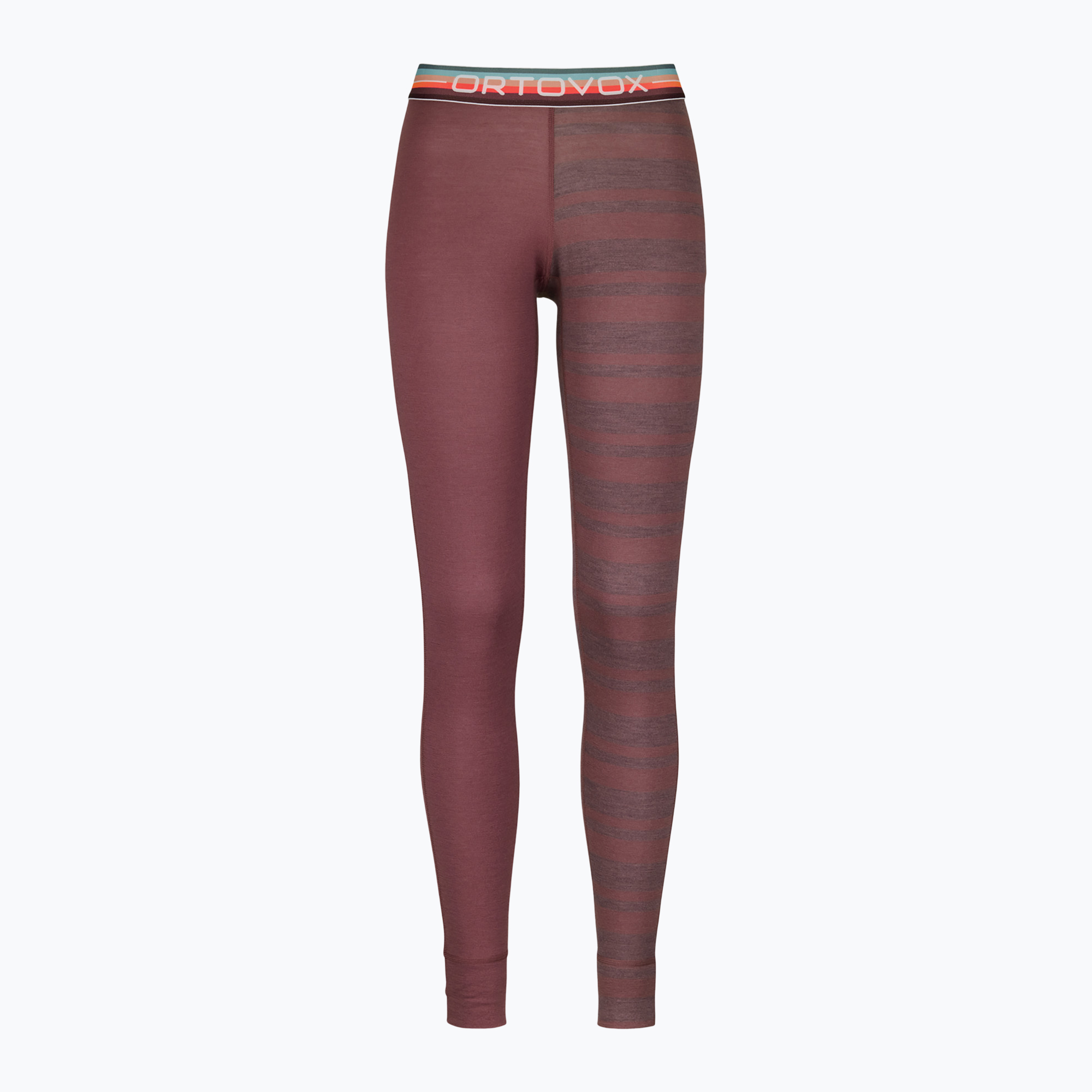 Pantaloni termici donna ORTOVOX 185 Rock'N'Wool Long mounatin rose (S) (185 Rock'N'Wool Long 8416400034)