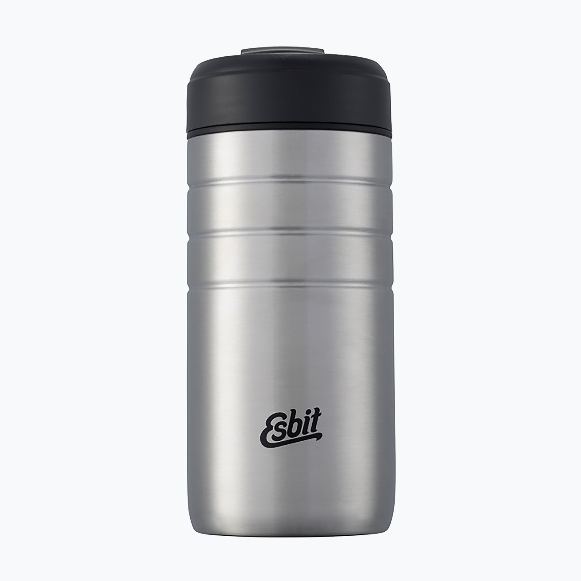 Esbit Majoris Tazza termica in acciaio inox con coperchio ribaltabile 450 ml acciaio inox/opaco (450 ml) (Majoris Stainless Steel Thermo Mug With Flip