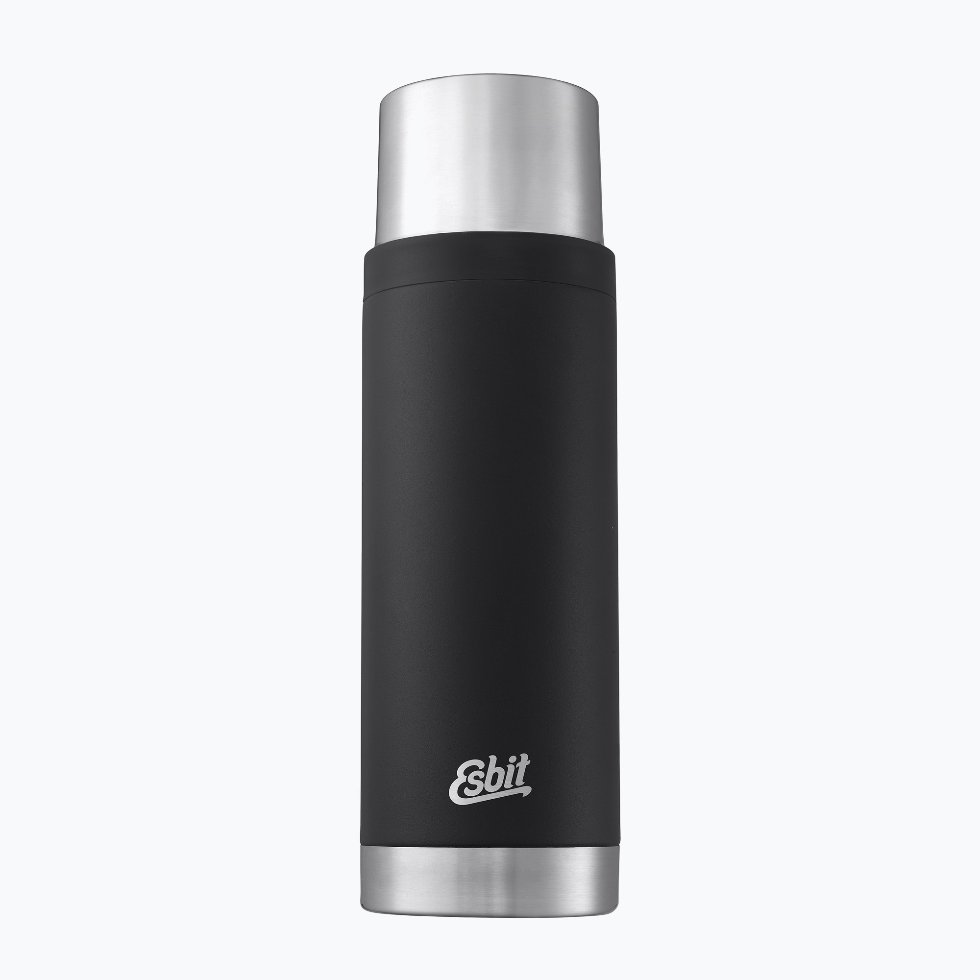 Esbit Sculptor Borraccia sottovuoto in acciaio inox 1000 ml nero (1 l) (Sculptor Stainless Steel Vacuum Flask VF1000SC)