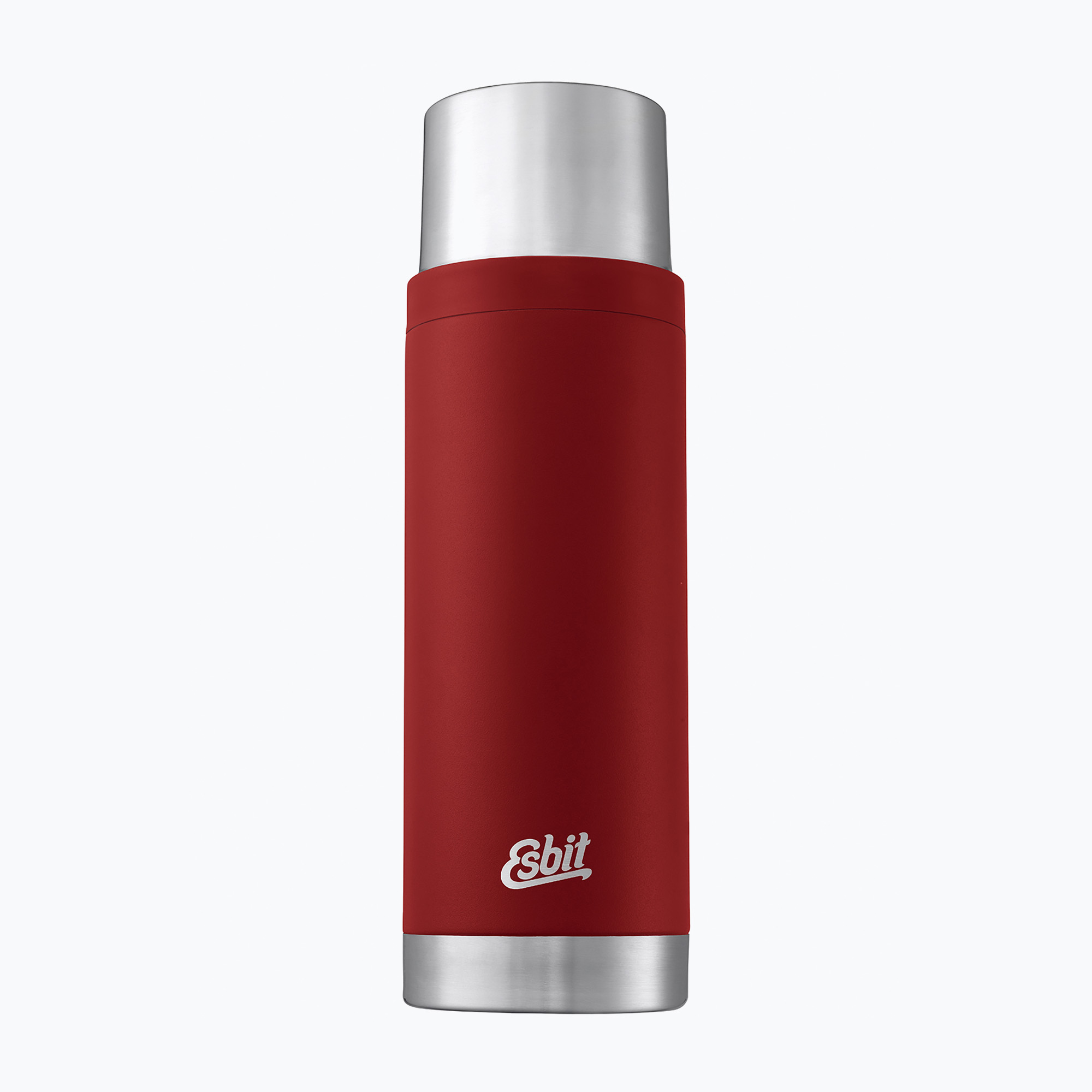Esbit Sculptor Fiaschetta sottovuoto in acciaio inox 1000 ml bordeaux (1 l) (Sculptor Stainless Steel Vacuum Flask VF1000SC)