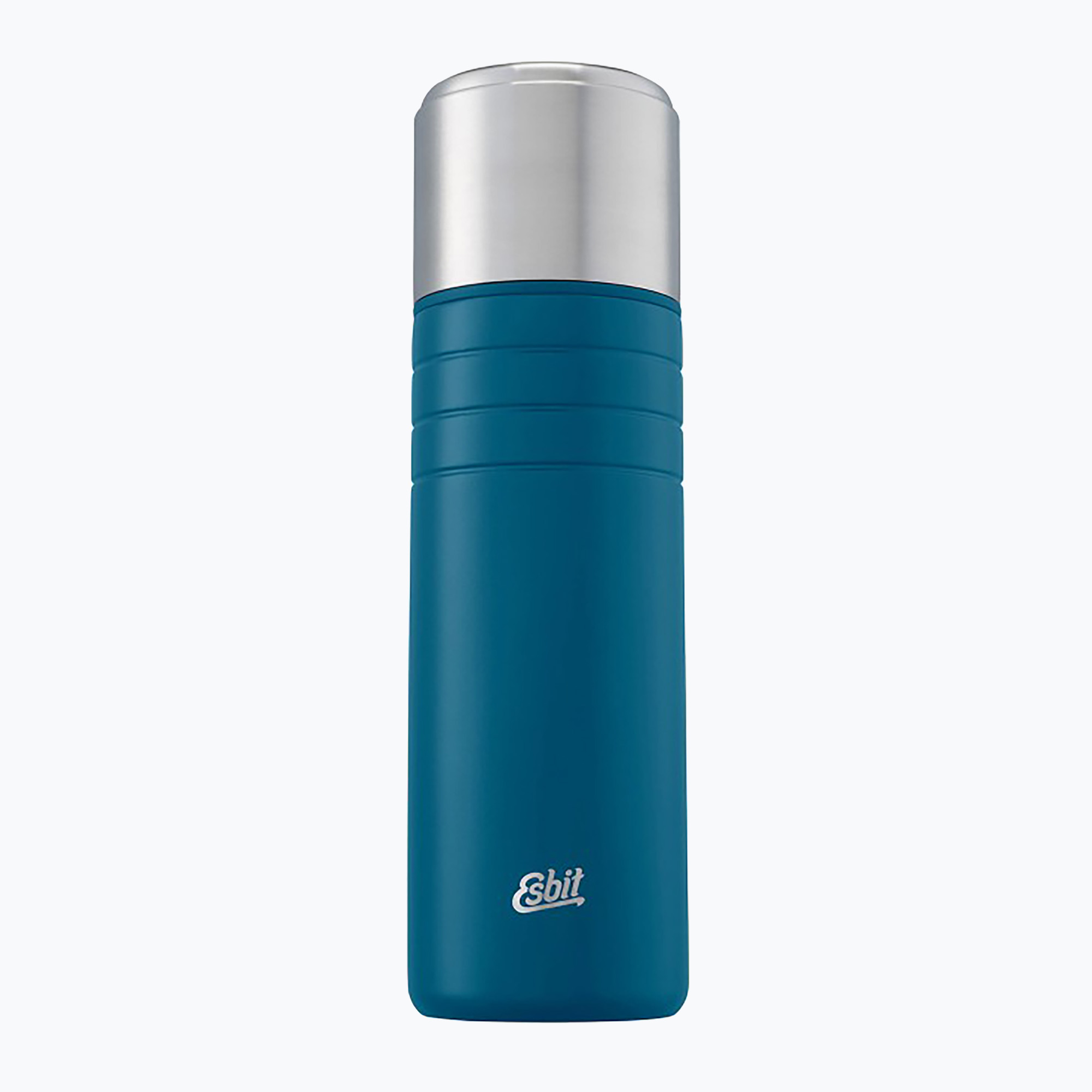 Esbit Majoris Fiaschetta sottovuoto in acciaio inox a doppia parete da 1000 ml in pile blu (1000 ml) (Majoris Stainless Steel Vacuum Flask Double Wall