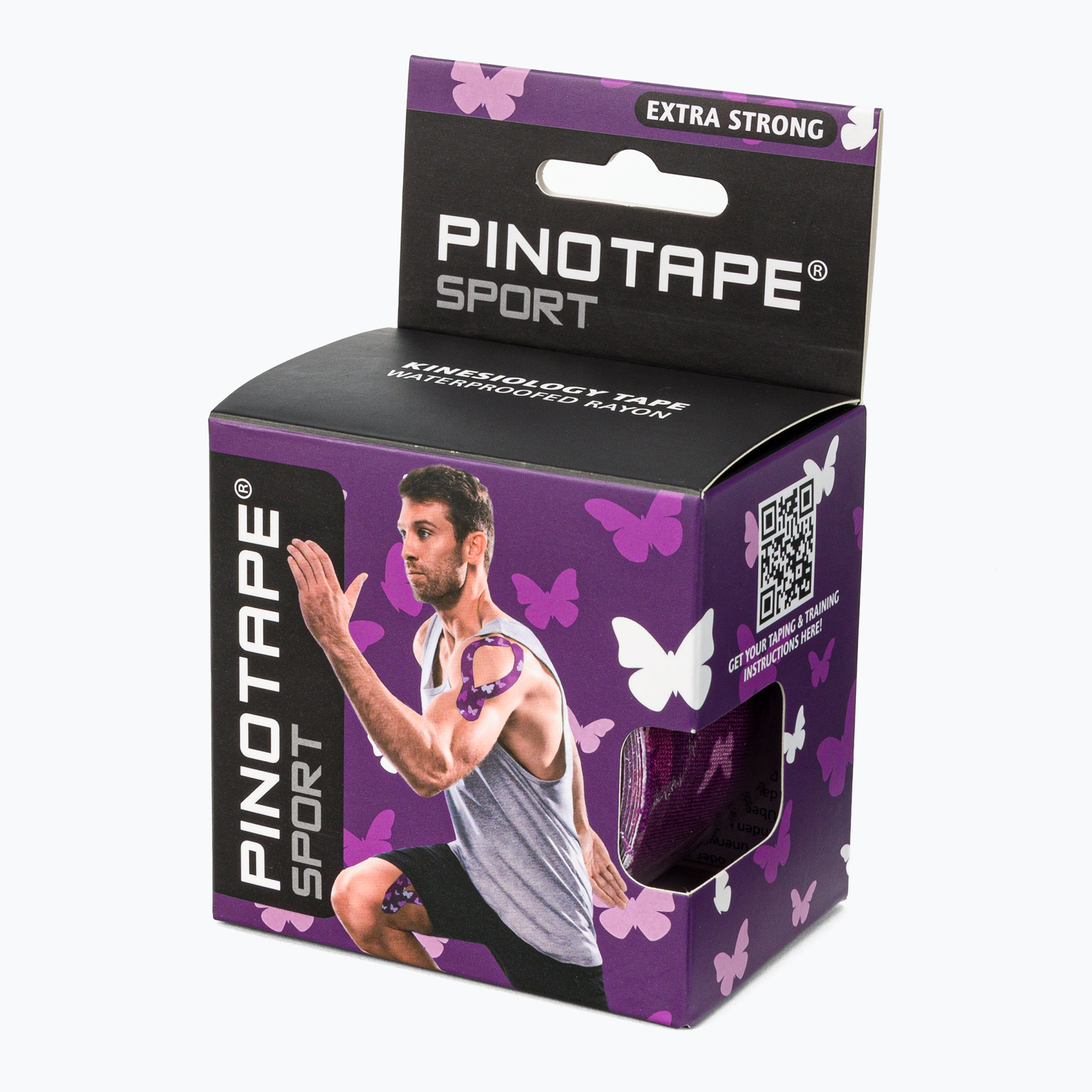 PinoTape Prosport kinesiota viola 45124 (5 cm x 5 m) (Prosport 45124)