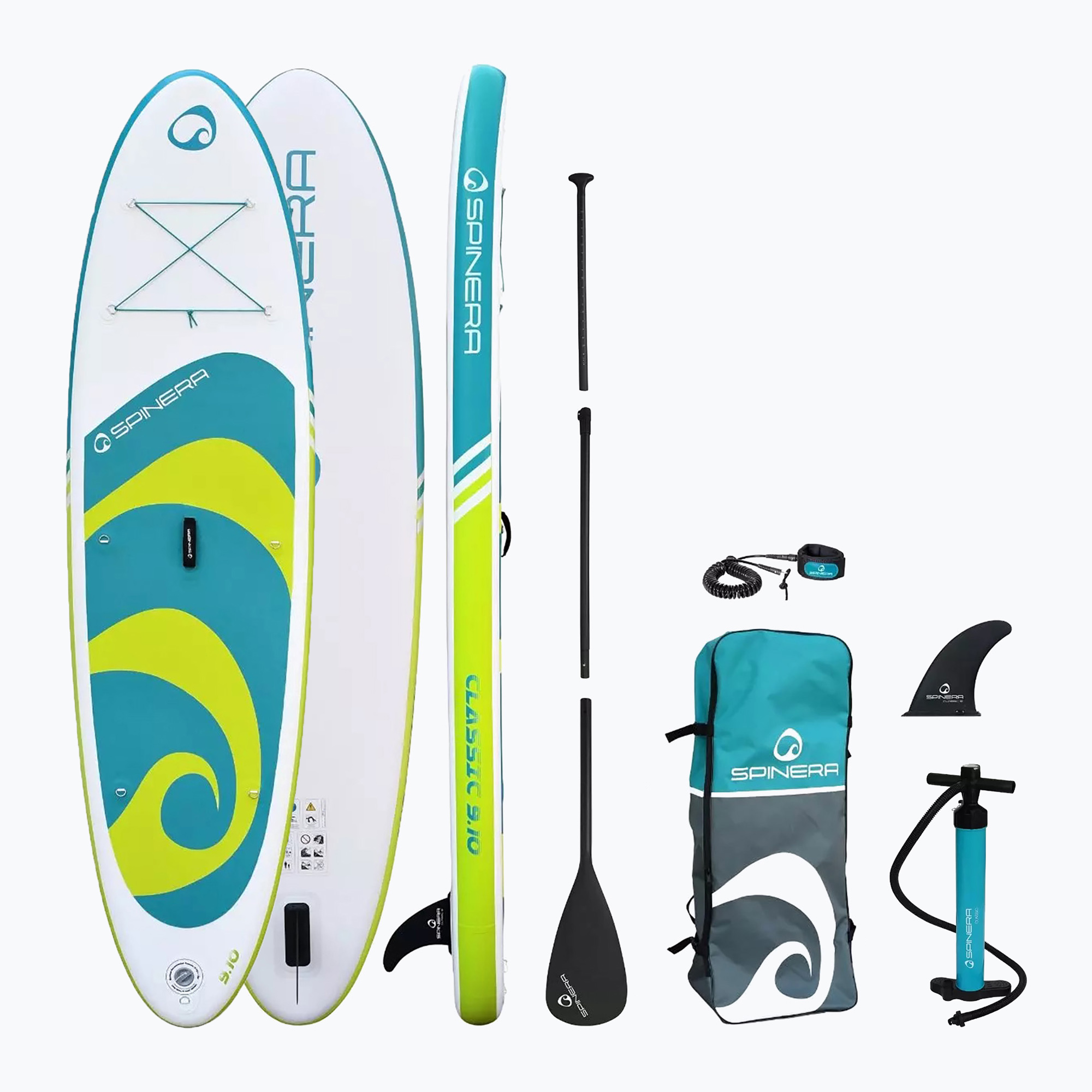 SUP SPINERA Classic 9'10'' verde/teale