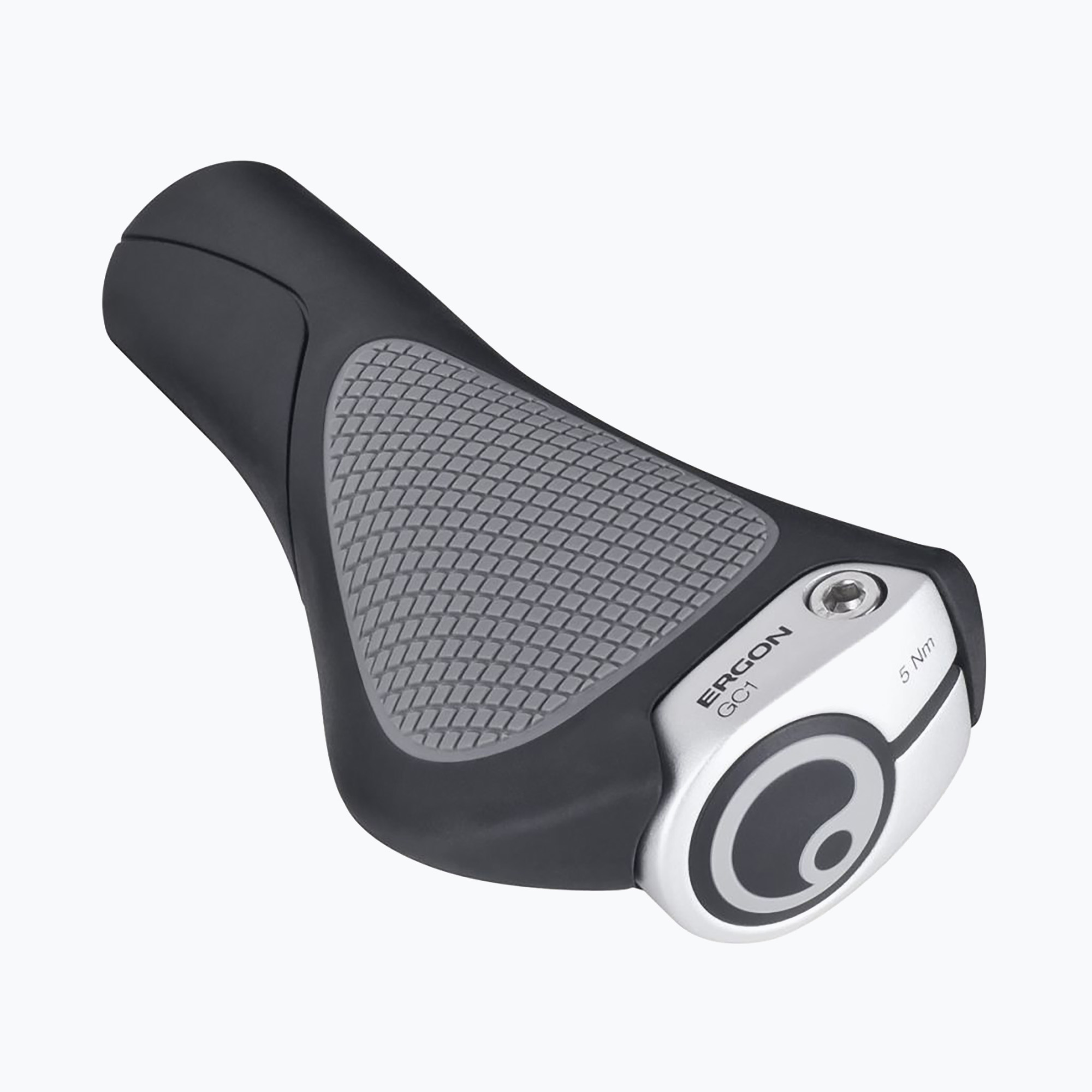 Manopole del manubrio Ergon GC1 nero/grigio (GC1 ER-42410010)