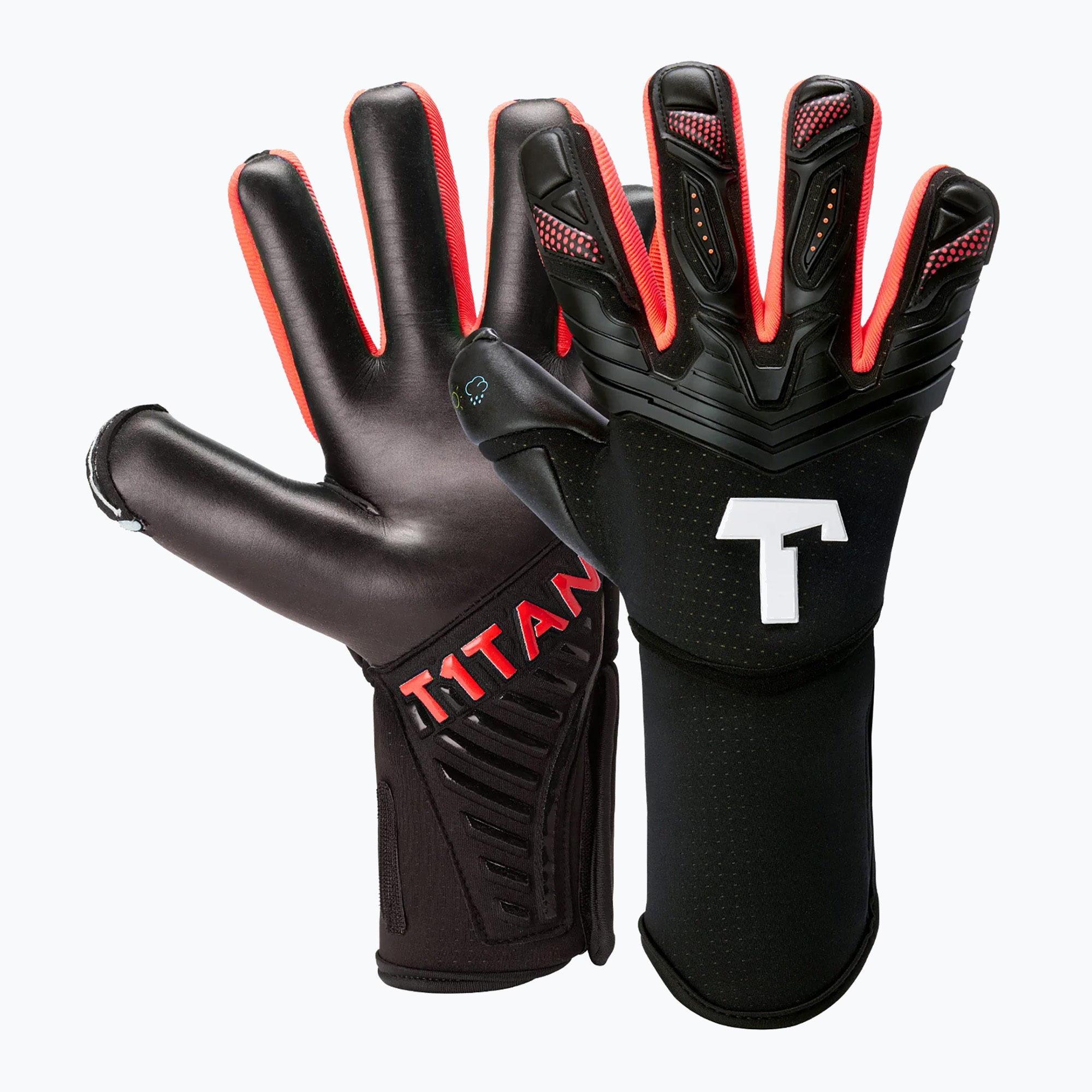 T1TAN Alien Black Energy 2.0 FP guanti da portiere neri (11) (Alien Black Energy 2.0 FP 202136-11-FP)