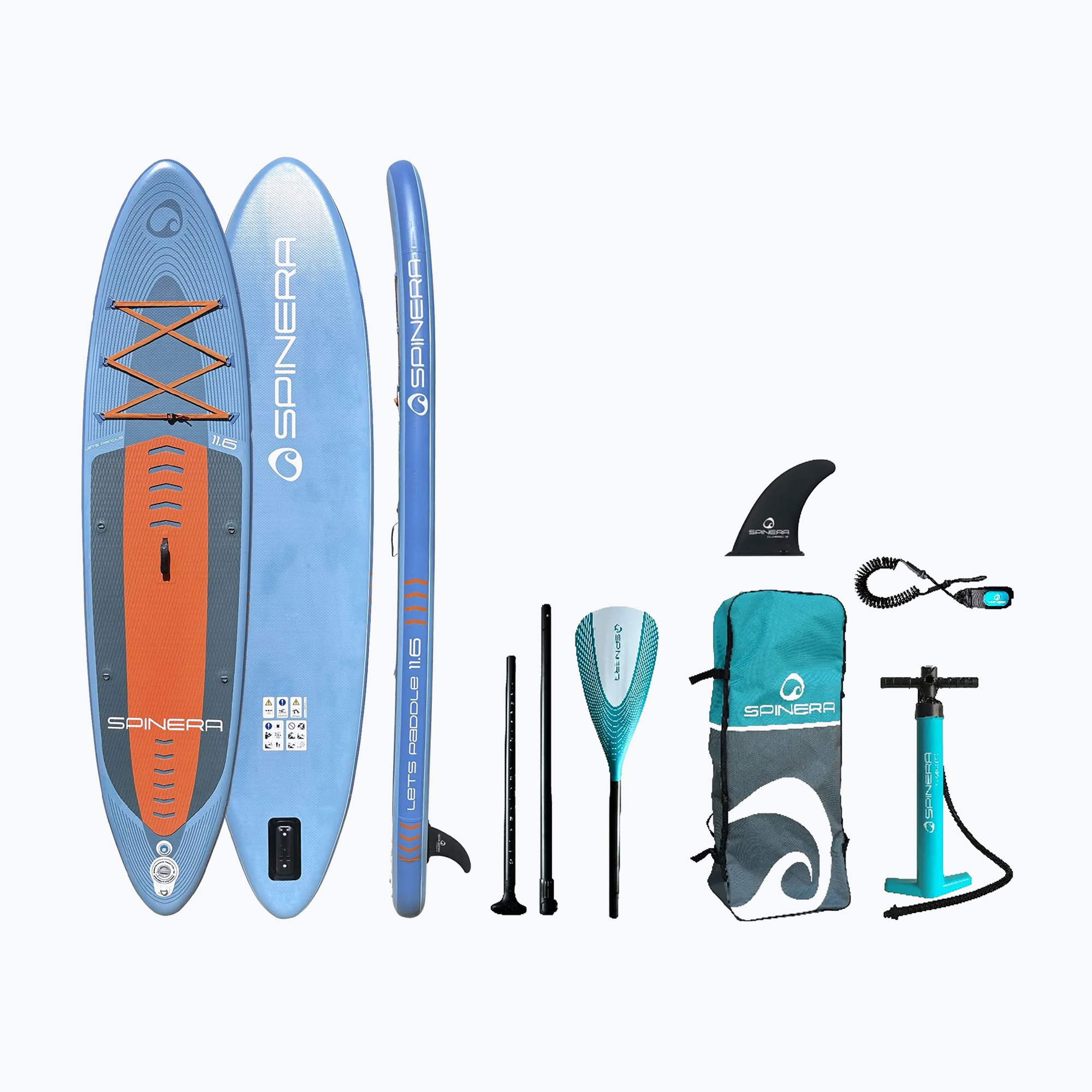 SUP SPINERA Pagaia 11'6'' (340 cm) (Lets Paddle 11'6'' 25002)