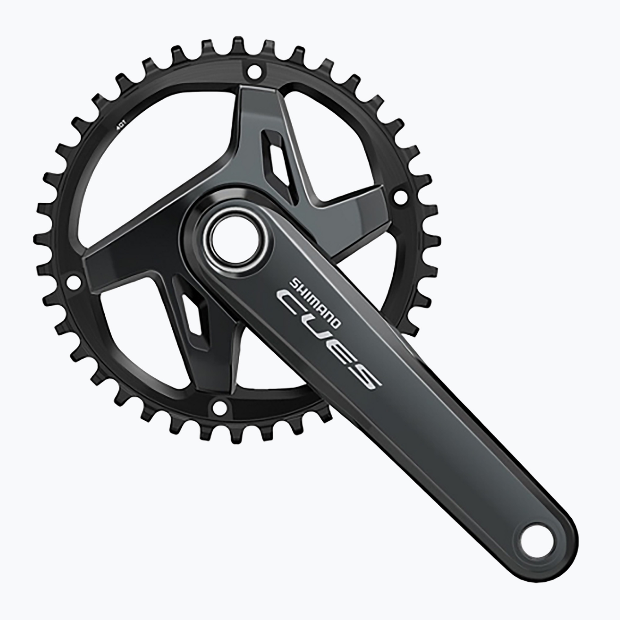 Guarnitura Shimano Cues FC-U8000-1 40T 9/10/11/rz 175mm nero (40T / 175 mm) (FC-U8000-1 EFCU80001EXB0X)