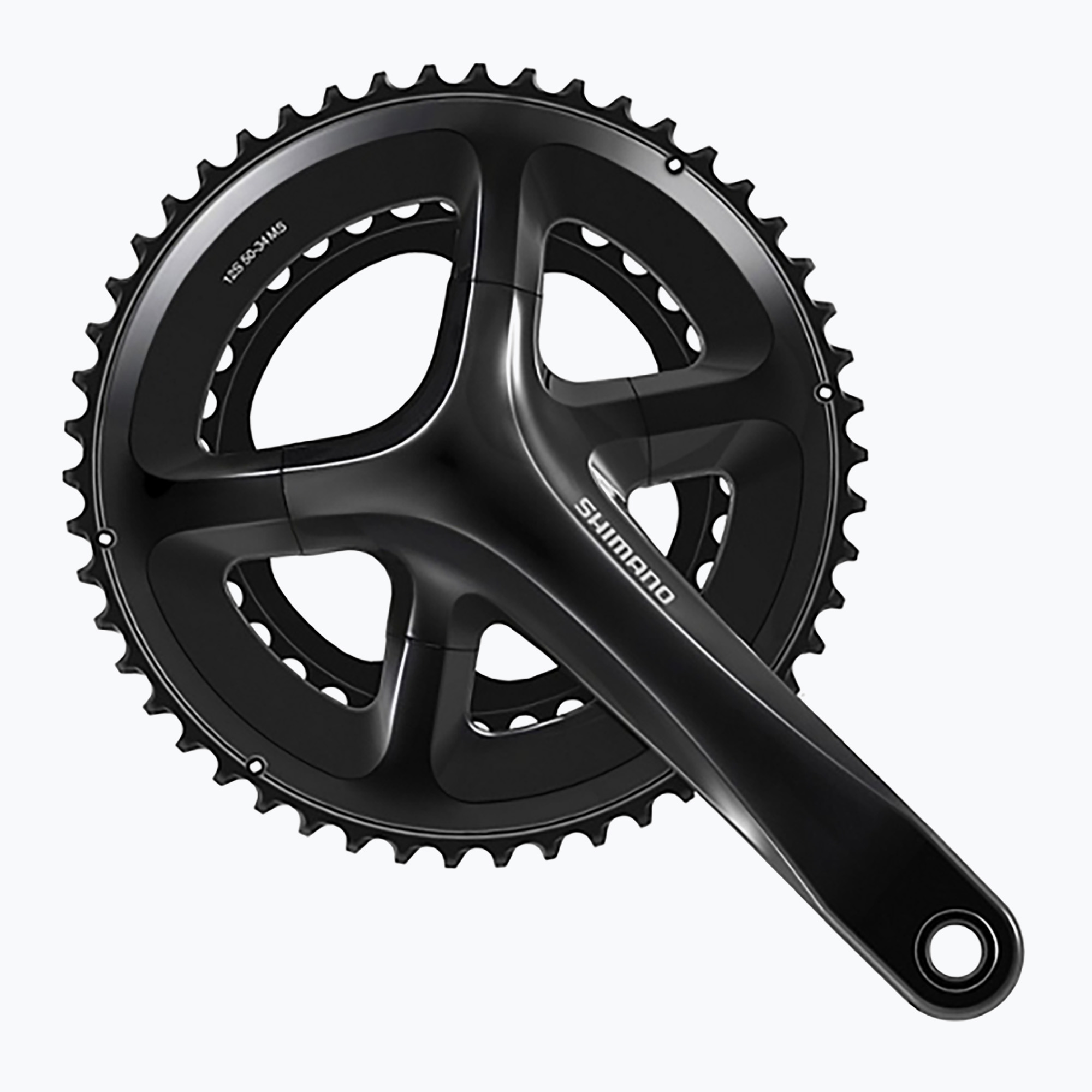 Guarnitura Shimano FC-RS520 50-34T 12rz 172.5mm nero (50 / 34T / 172.5 mm) (FC-RS520 EFCRS520DX04)