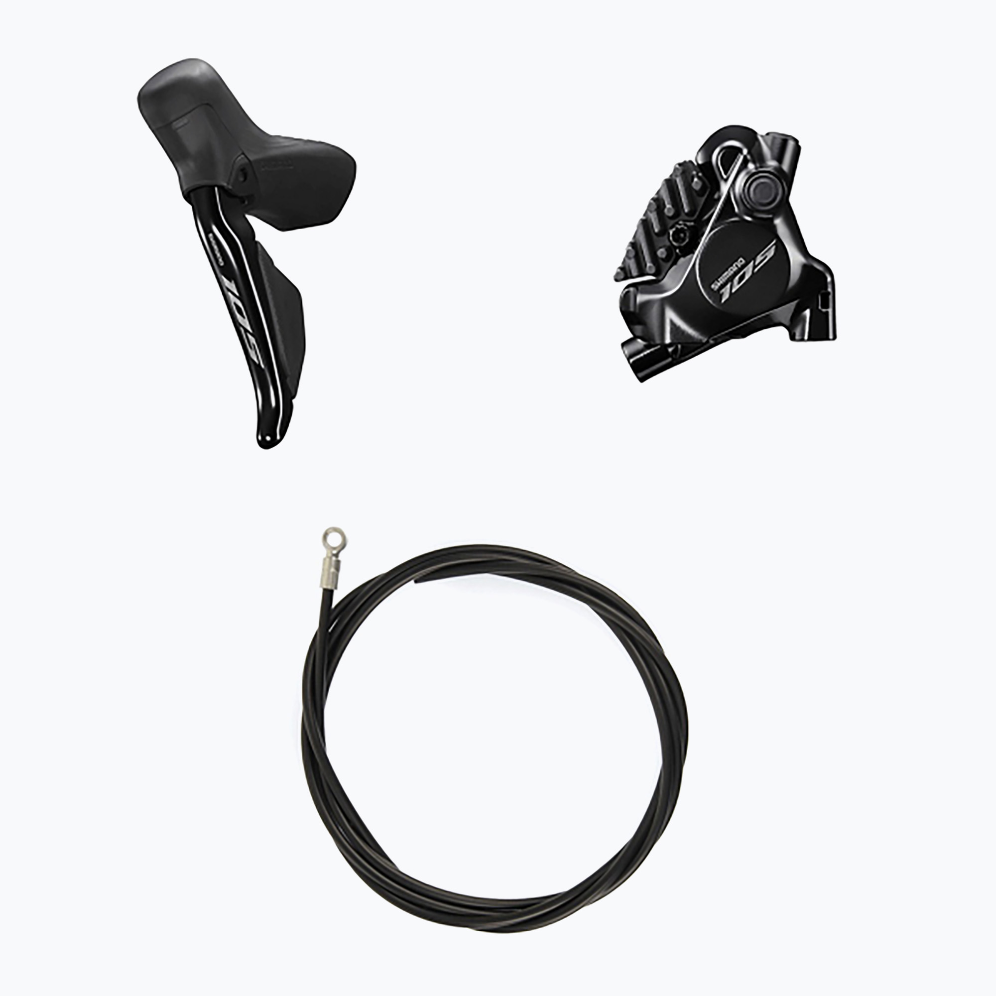 Shimano 105 Di2 BR-R7170/ST-R7170 freno anteriore manubrio bici nero