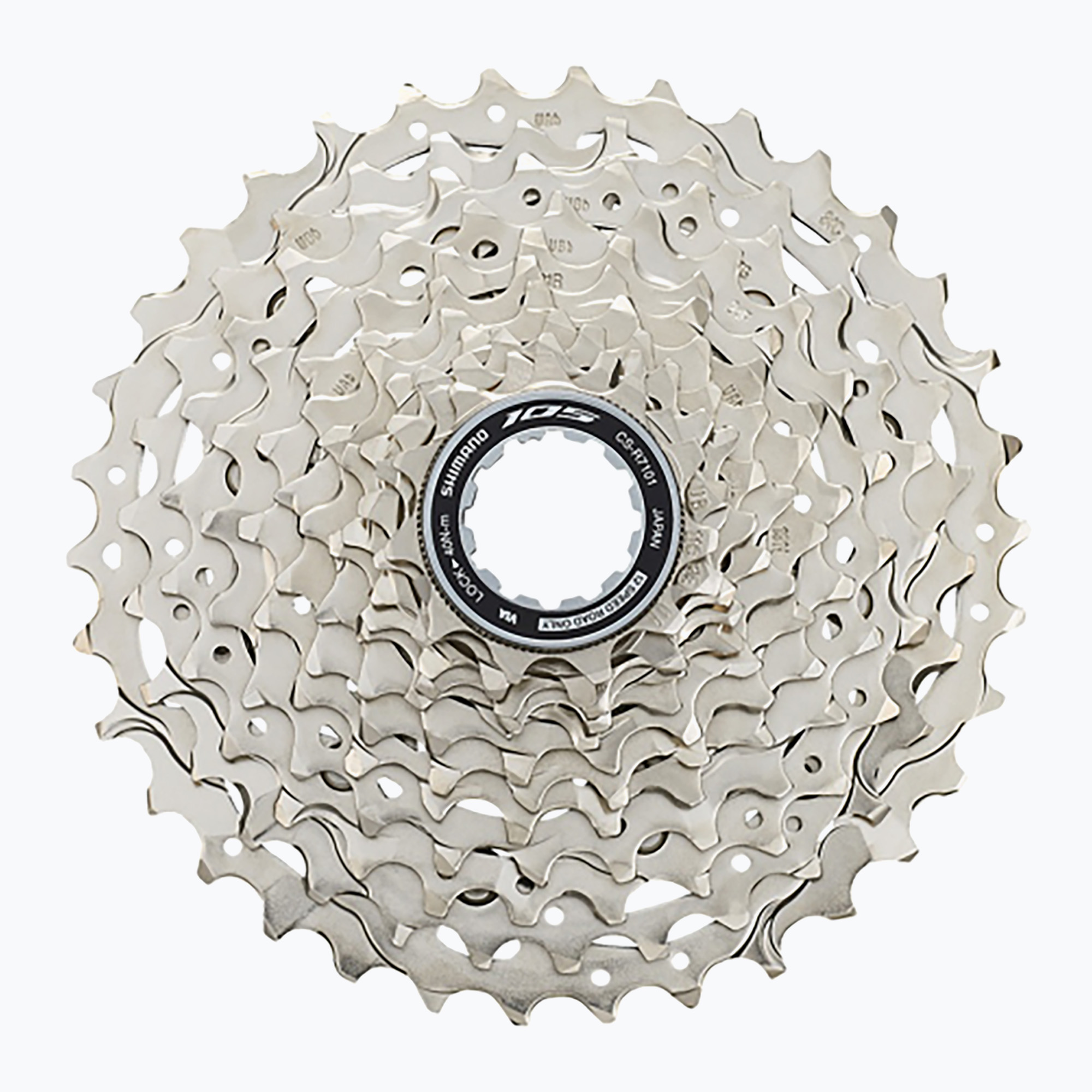 Cassetta Shimano per bicicletta CS-R7101 12rz 11-34T (12rz/11-34T) (CS-R7101 ICSR710112134)