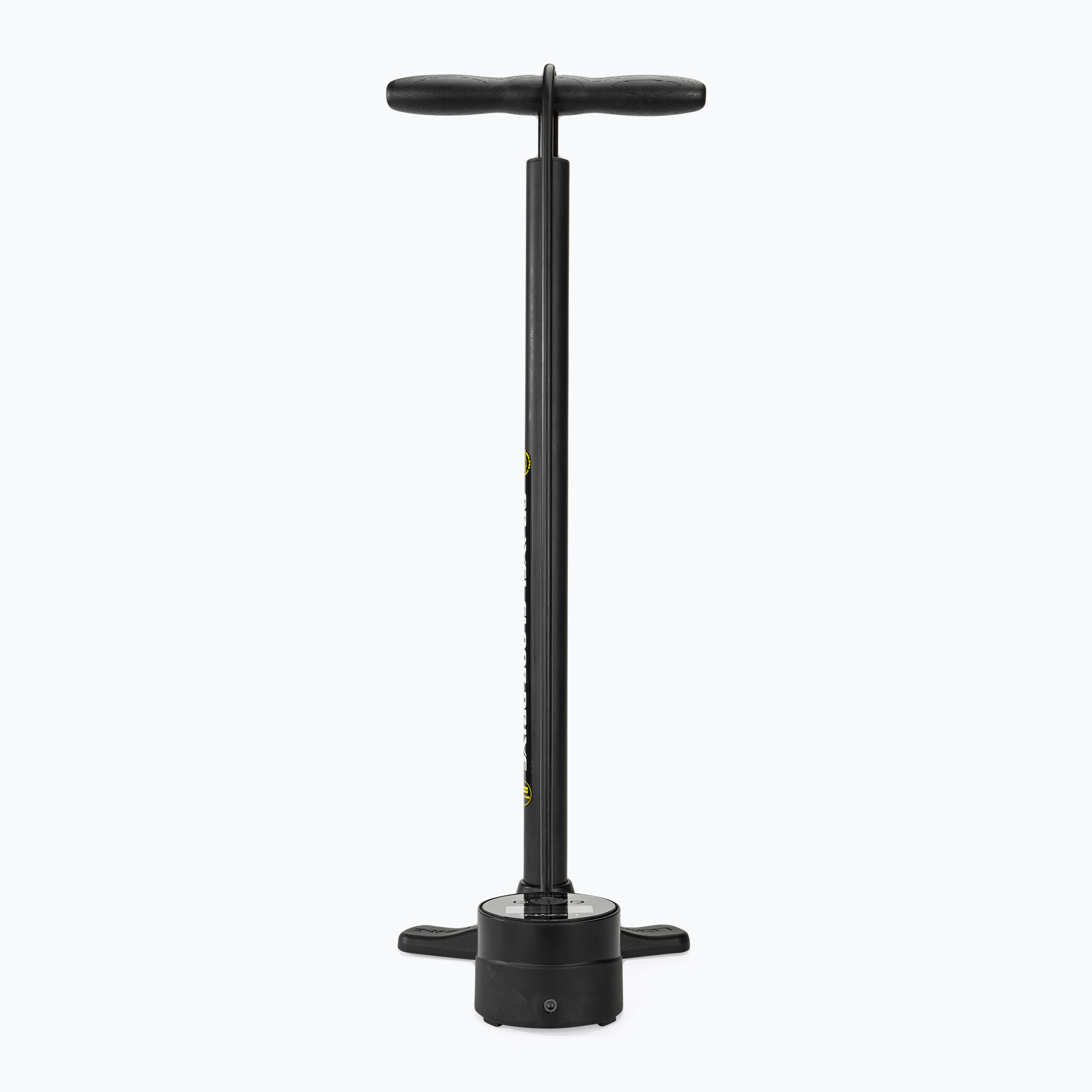 Pompa da bicicletta Lezyne Gravel Digital Drive nero opaco