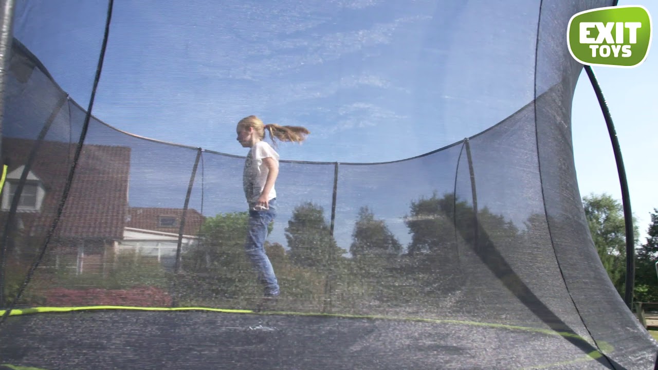 EXIT Silhouette 305 cm trampolino da giardino nero