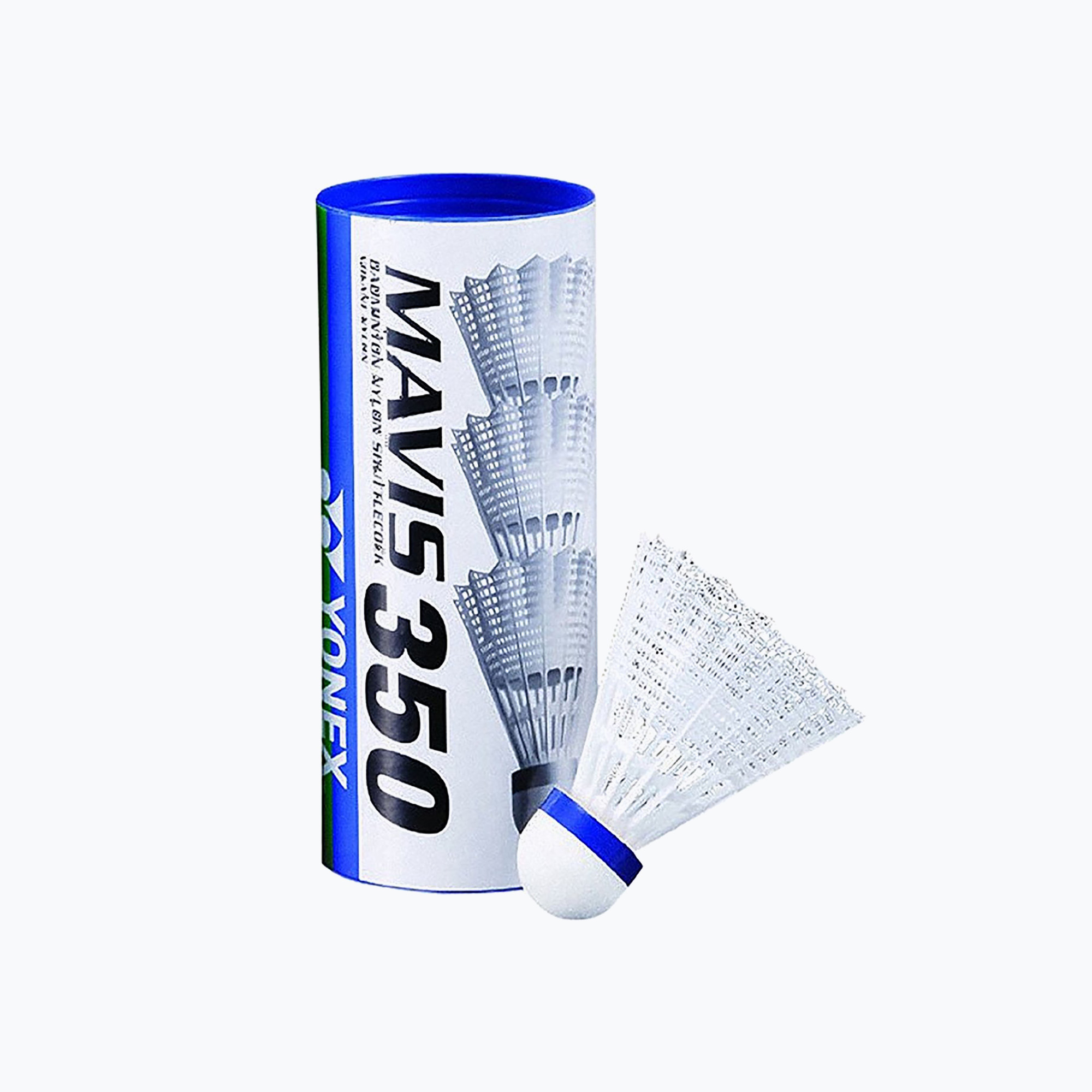 YONEX volani da badminton Mavis 350 W medio 3 pz. bianco (Slow) (Mavis 350 W M350M)