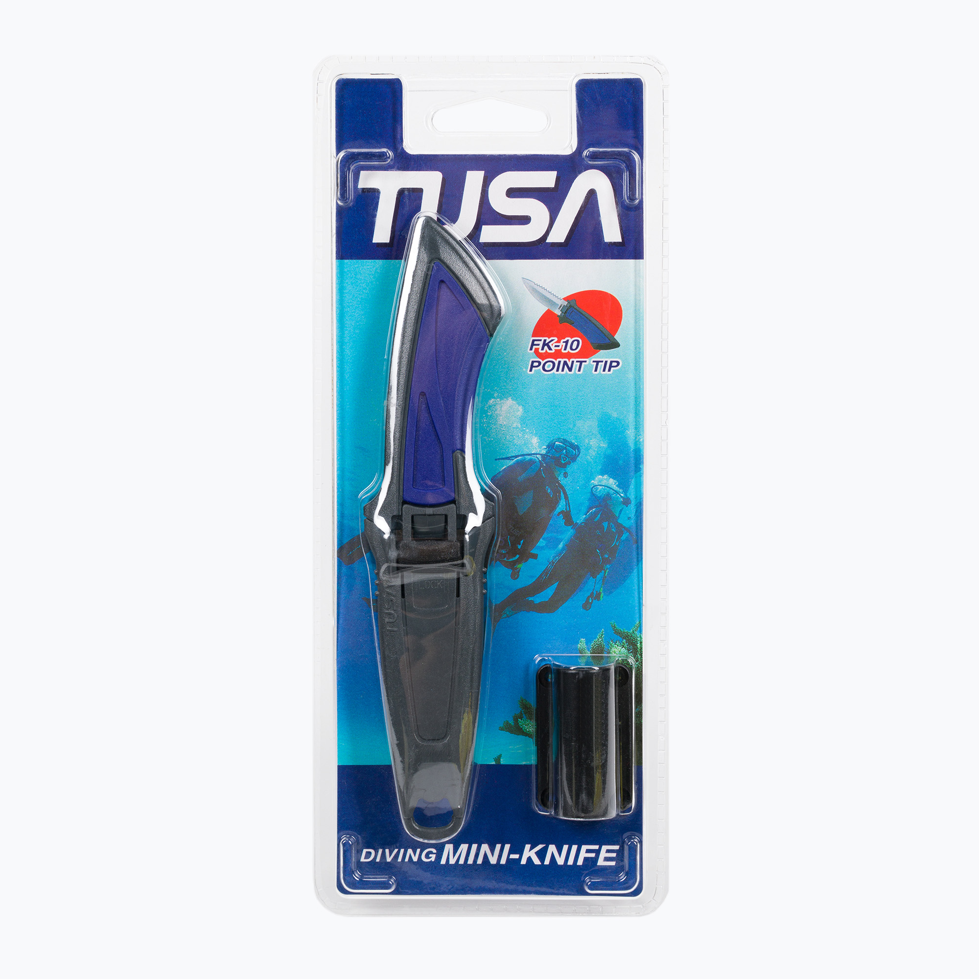 TUSA Mini Diving Knife FK-10 blu/nero (Mini Knife FK 10)