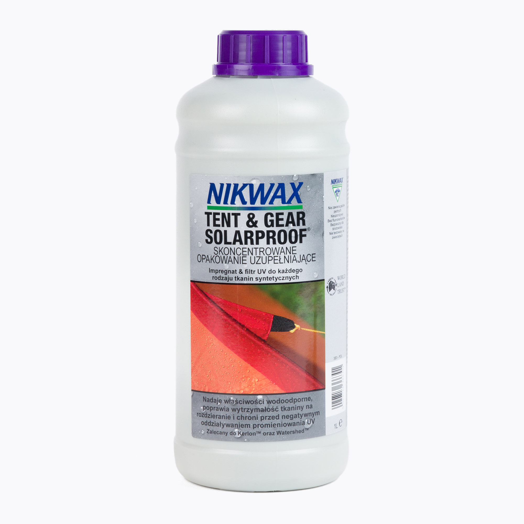 Nikwax Tent & Gear SolarProof Impermeabilizzante per tende 1000 ml (1000 ml) (Tent & Gear SolarProof 3B5)