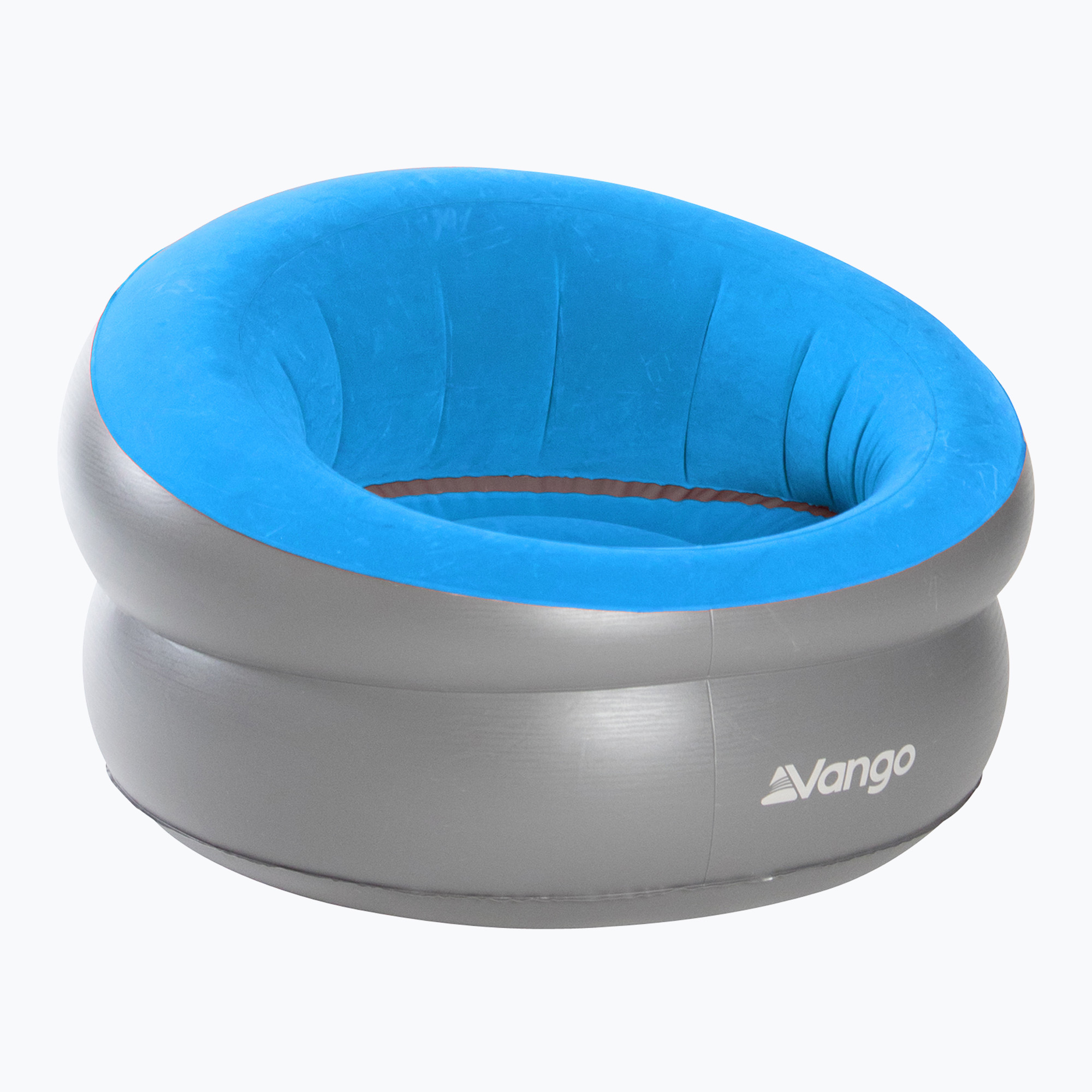 Sedia turistica gonfiabile Vango Donut floccata mykonos blu