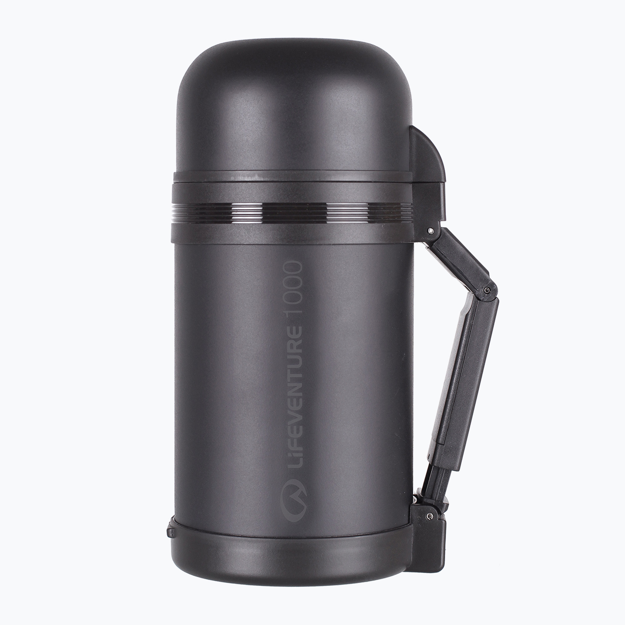 Fiaschetta sottovuoto Lifeventure TiV Widemouth 1000 ml grigio scuro (1000 ml) (TiV Widemouth Vacuum Flask 1000 LM9650)