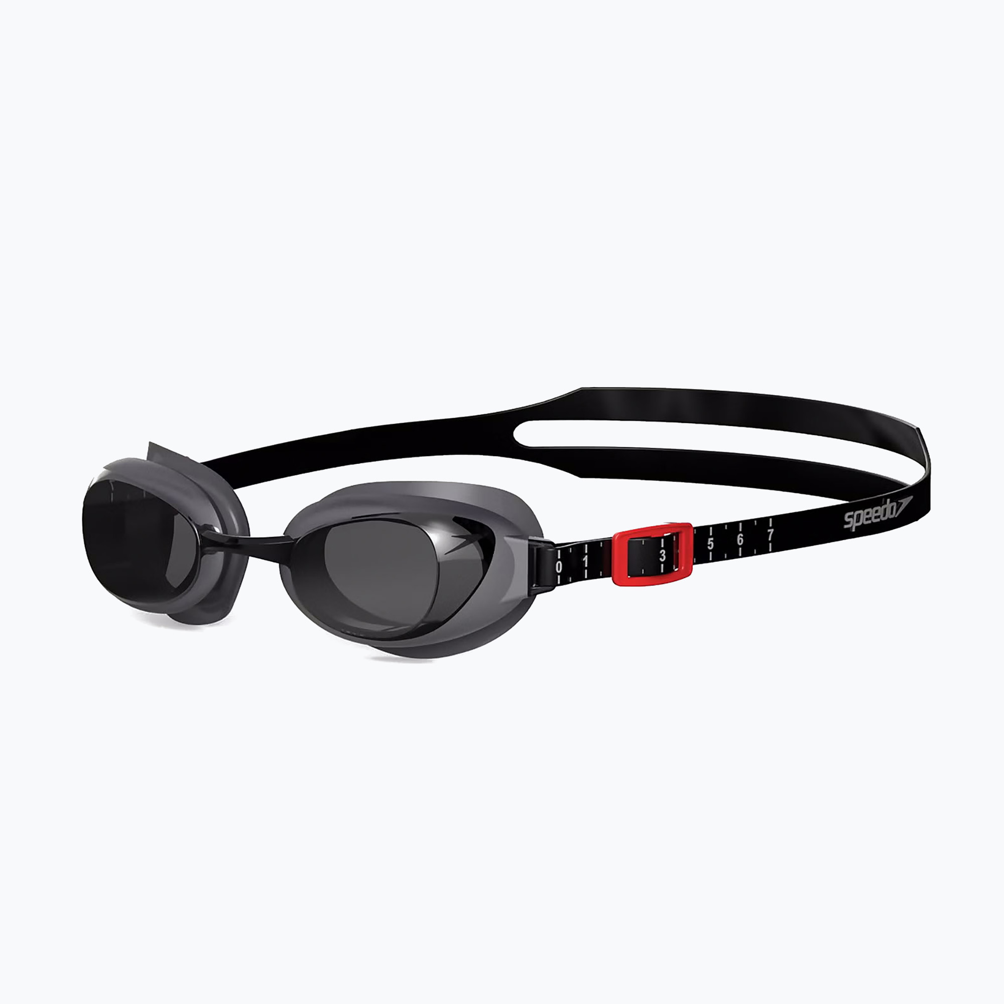 Occhialini da nuoto Speedo Aquapure Optical oxid grigio/rosso/fumo (-1.5) (Aquapure Optical 8-095389722)