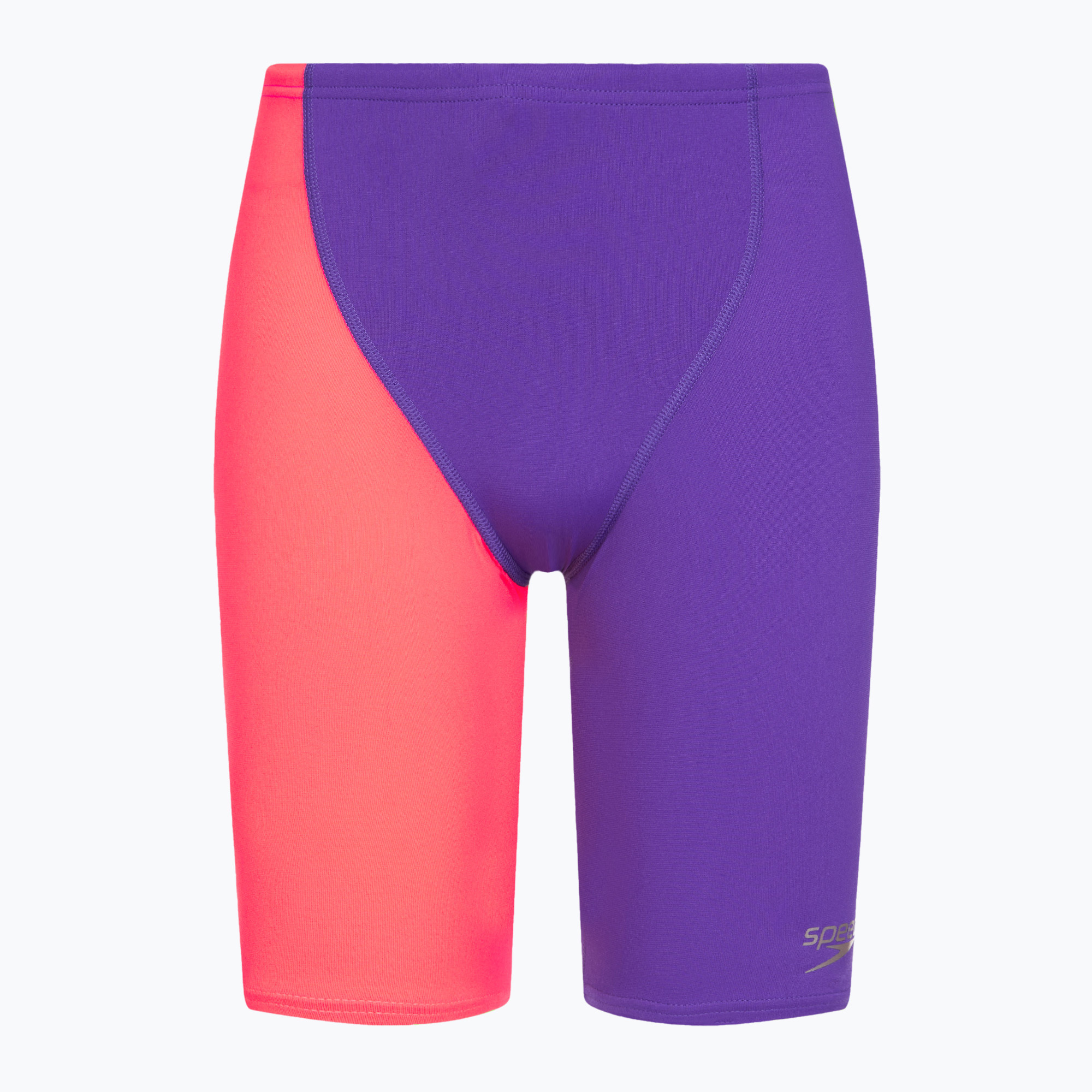 Speedo Endurance+, pigiama da nuoto a vita alta per bambini viola/rosso