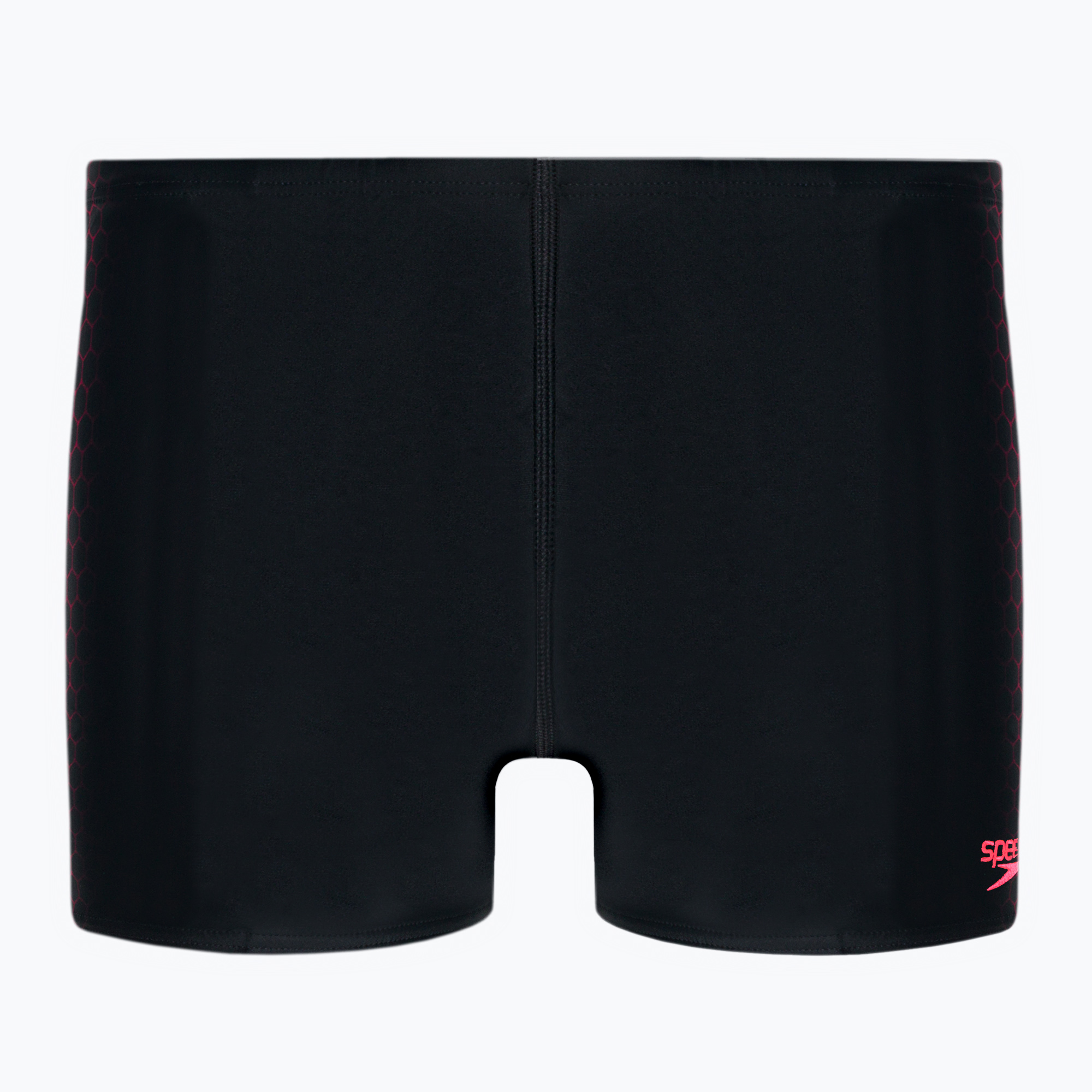 Pantaloncini da bagno Speedo Placement nero/rosso da uomo (28) (Placement 68-12424B023)