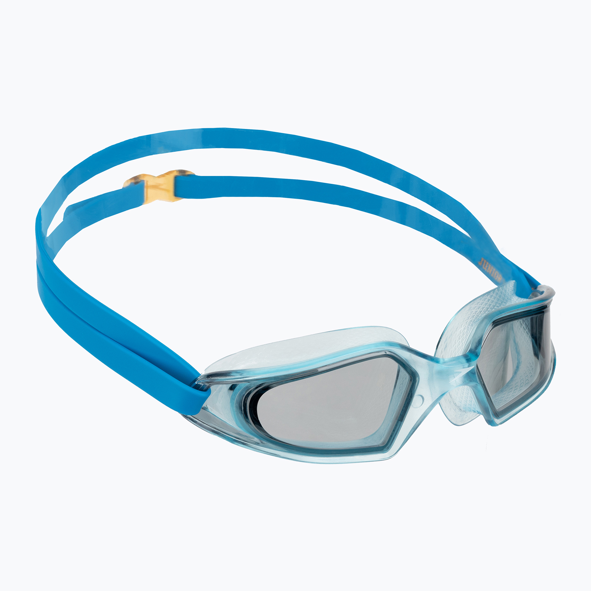 Occhialini da nuoto Speedo Hydropulse per bambini blu/mango/fumo chiaro (Hydropulse 8-12270D658)
