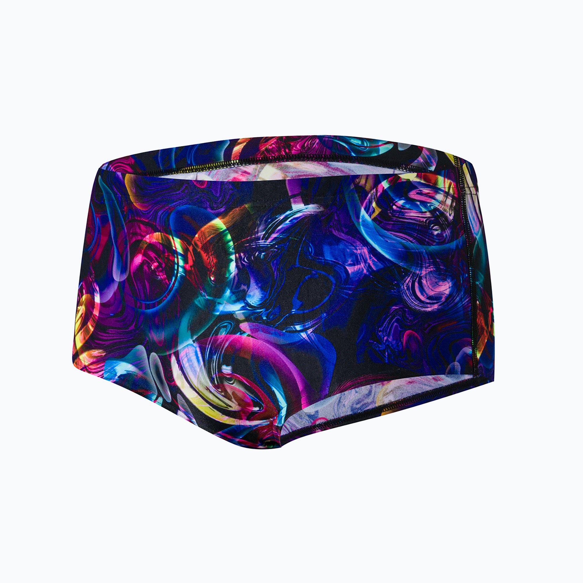 Slip da bagno Speedo da uomo Allover nero/blu (26) (Allover 16 cm Brief 8-12430F323)