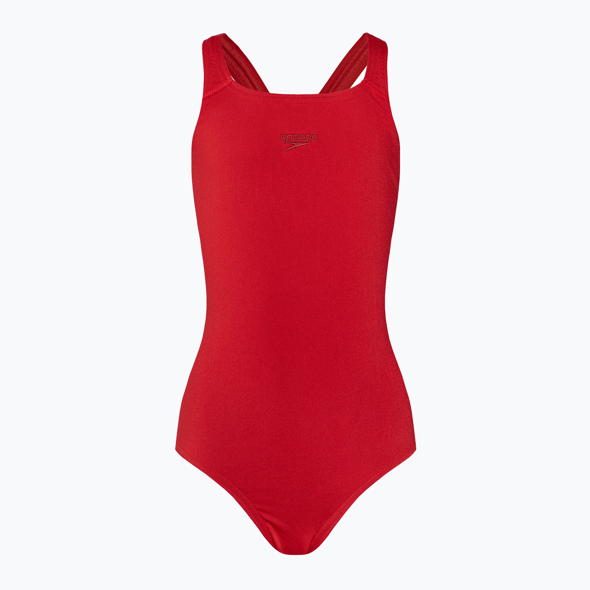 Costume intero Speedo ECO Endurance+ Medalist rosso per bambini (116 cm) (Endurance+ Medalist 8-134576446)