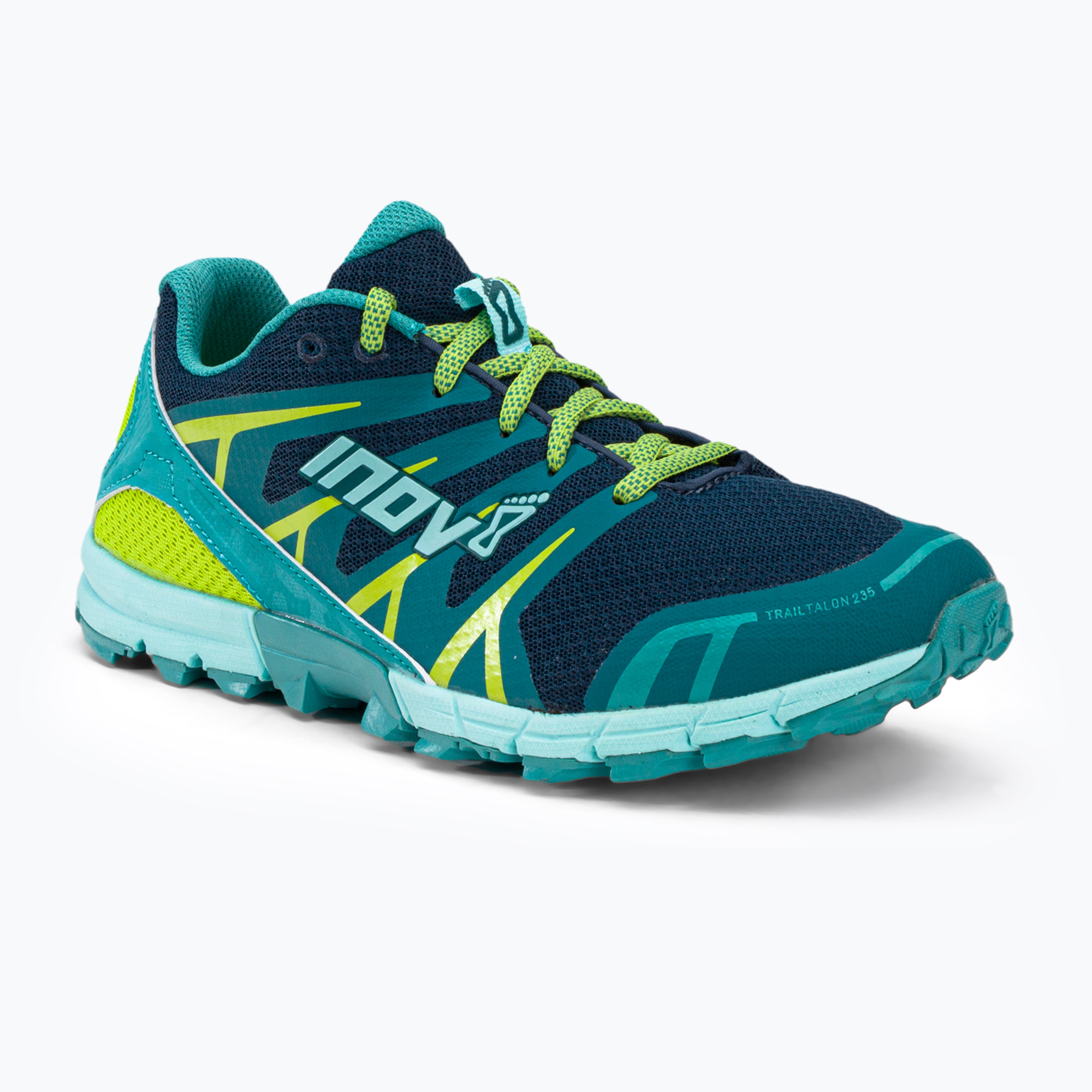 Scarpe da corsa da donna Inov-8 Trailtalon 235 navy/blu/giallo (39.5 EU) (Trailtalon 235 000715)