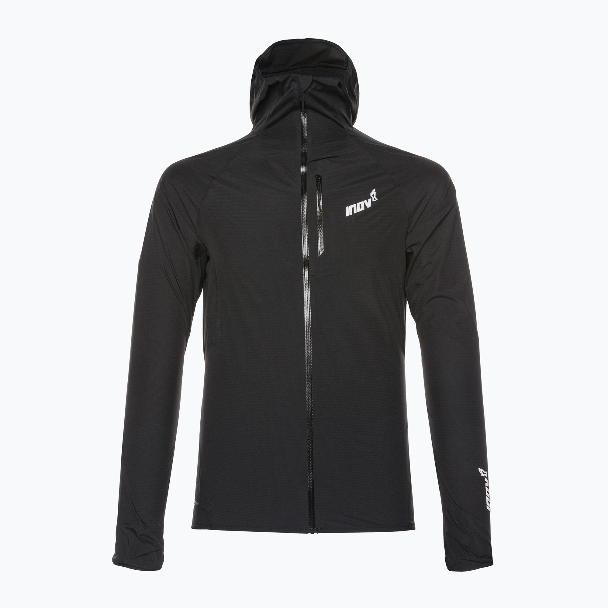 Giacca da corsa da uomo Inov-8 Stormshell FZ V2 nero (S) (Stormshell FZ V2 001113-BK-01)