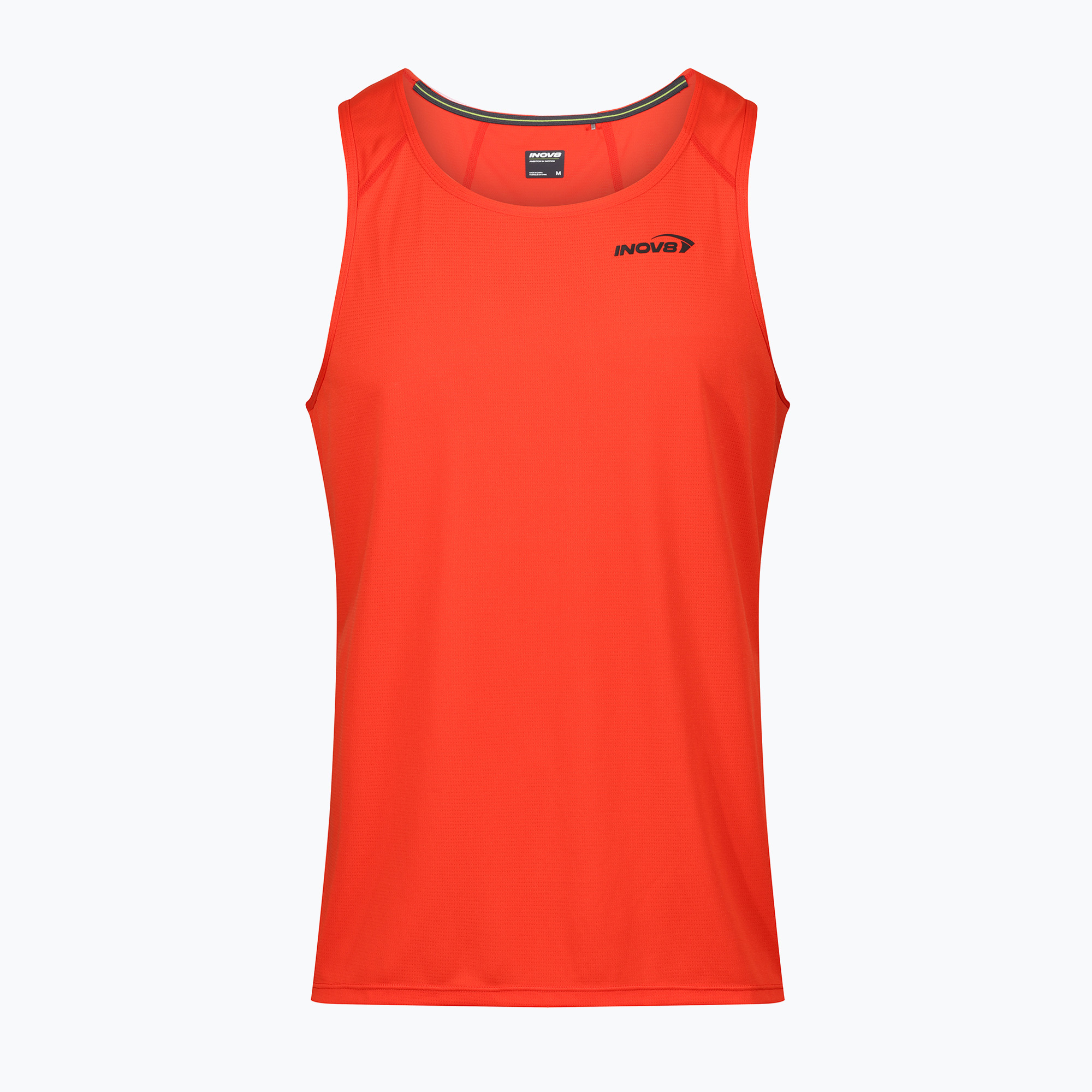 Gilet Inov-8 Performance da uomo rosso fuoco/rosso da corsa (M) (Performance Vest 001160)
