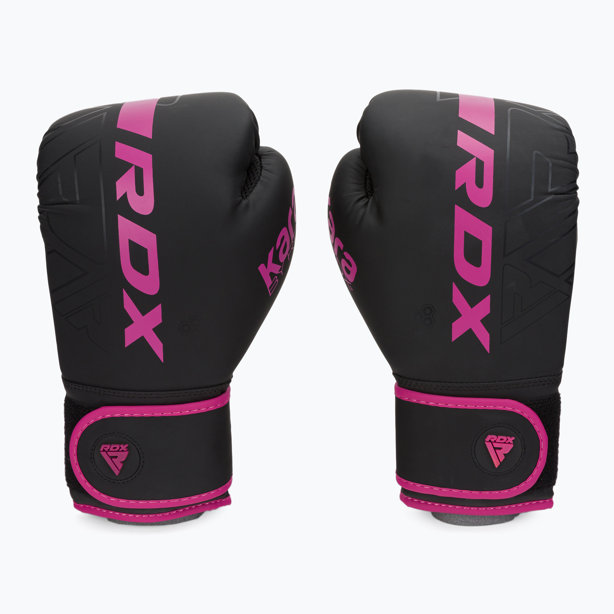 Guanti da boxe RDX F6 rosa opaco (16 oz) (F6 BGR-F6MP)