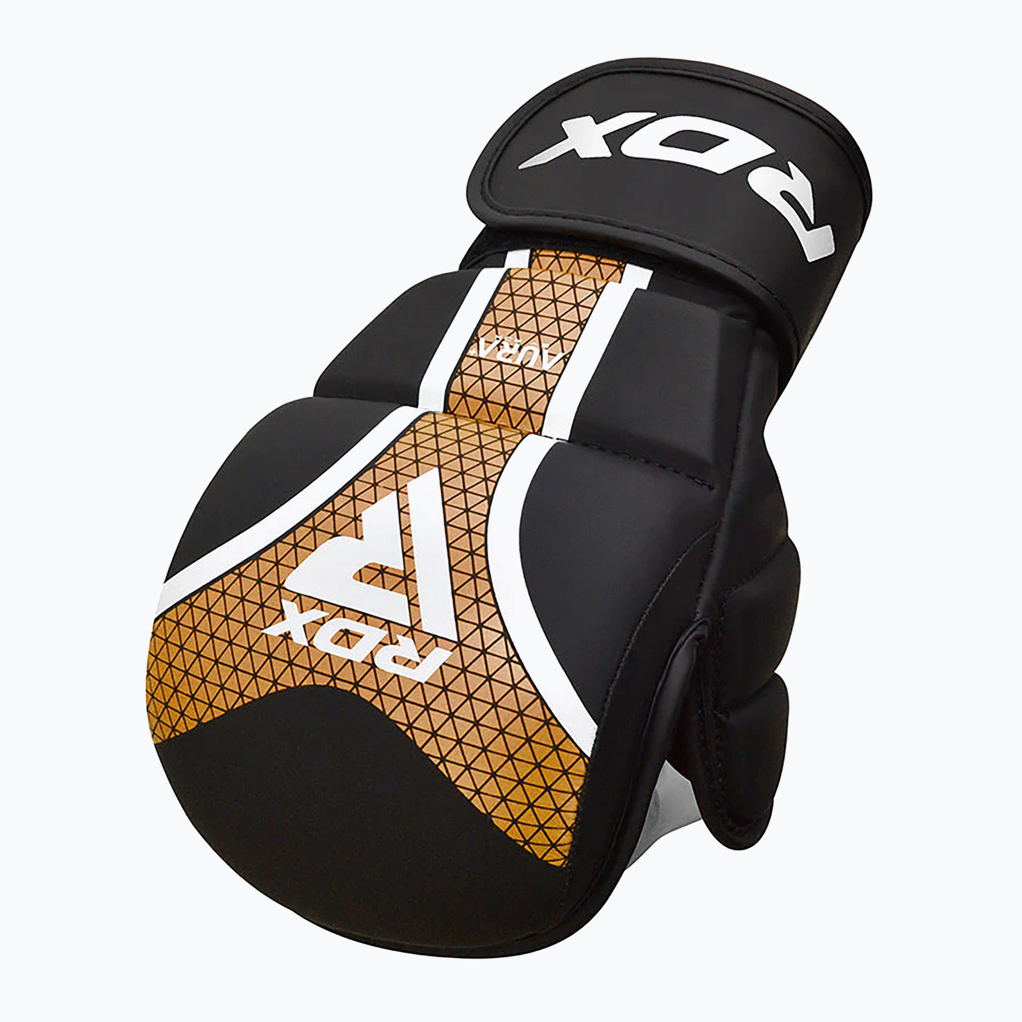 RDX Grappling Shooter Aura Plus T-17 guanti dorati (M) (Grappling Shooter Aura Plus T-17 GSR-T17BGL)