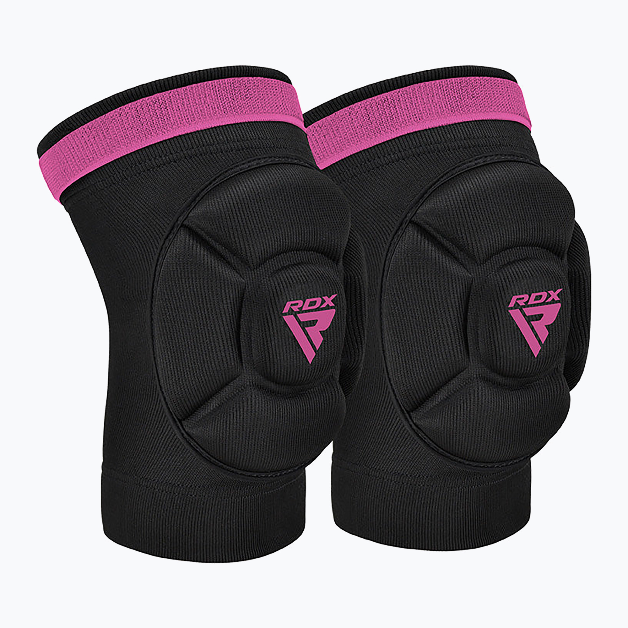 RDX K5 Hosiery Ginocchiere in schiuma nero/rosa (M) (K5 Hosiery Knee Foam HYP-K5BP)