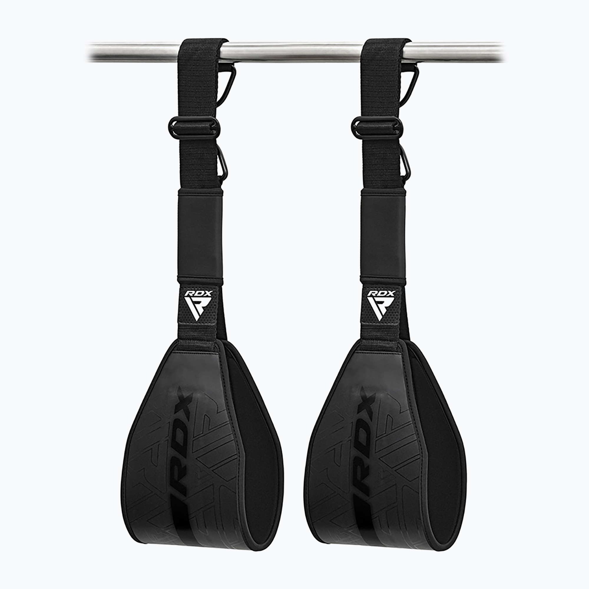 RDX F6 Kara Cinghie per allenamento in palestra ABS nero (F6 Kara Gym Workout ABS Straps GAC-F6MB)