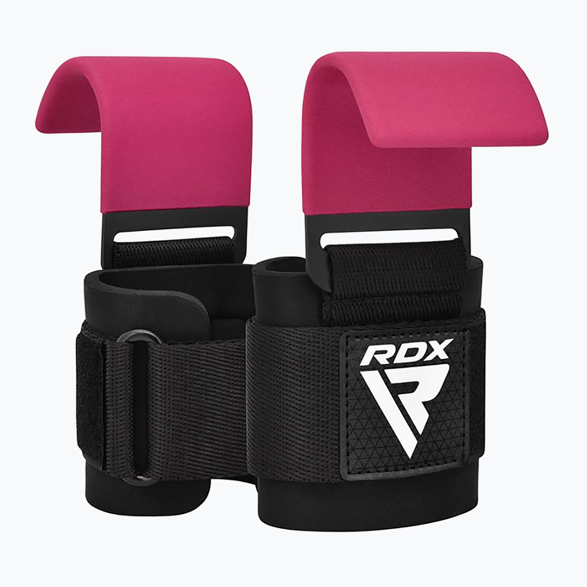 RDX W5 Cinghia di sollevamento pesi con gancio rosa (W5 Weight Lifting Hook Strap WAN-W5P+)