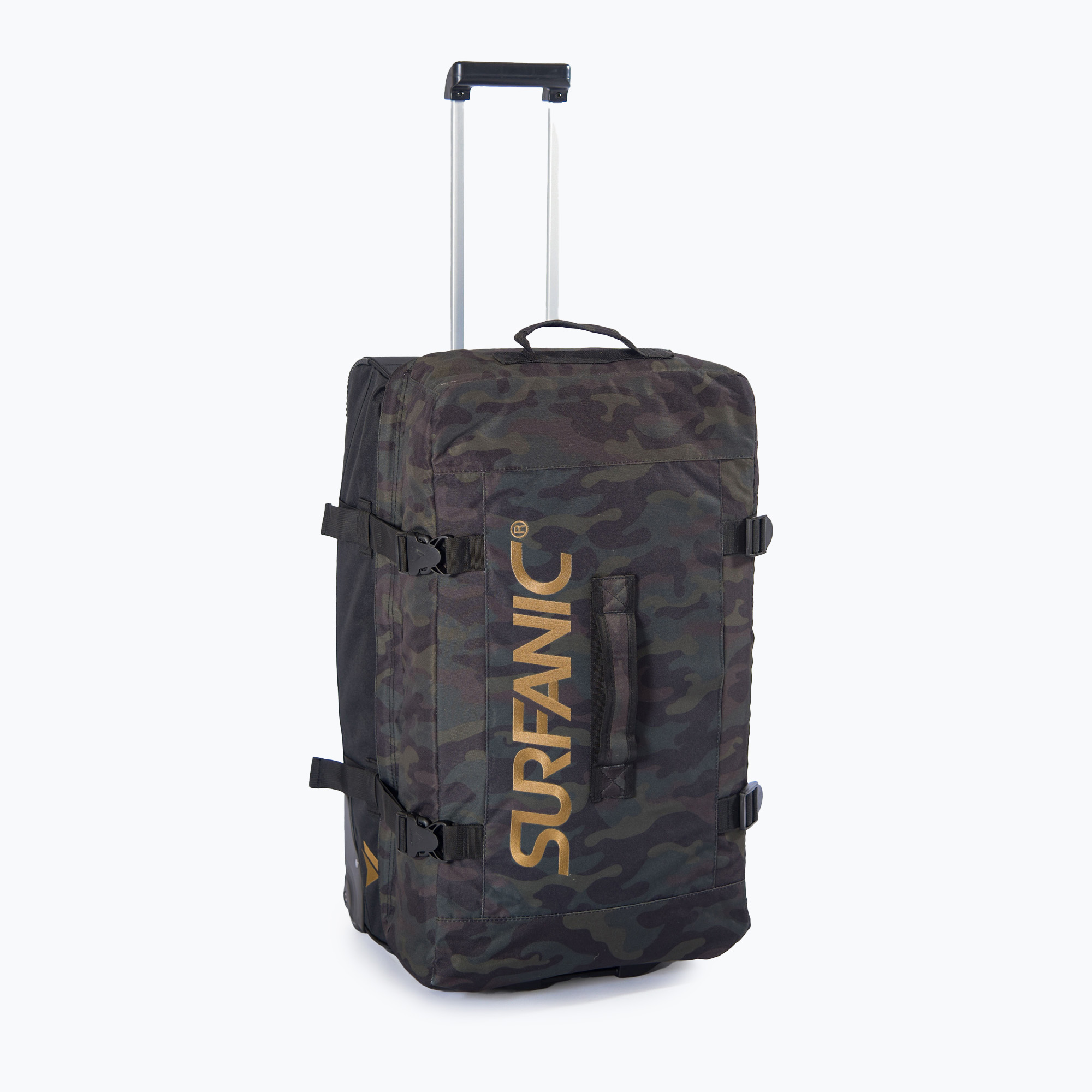 Surfanic Maxim 100 Borsa a rotelle 100 l borsa da viaggio delta camo (100 l) (Maxim 100 Roller Bag SW125004)
