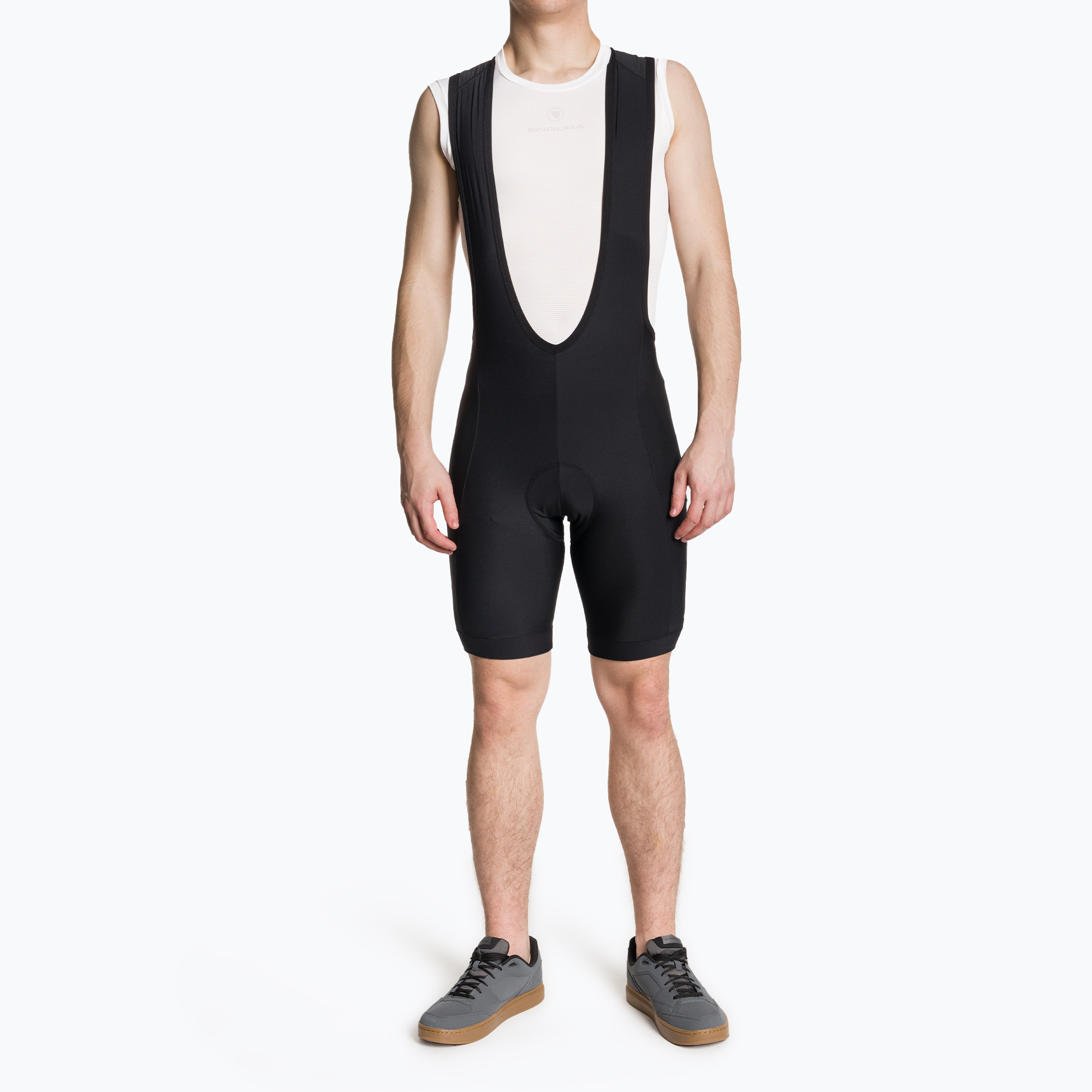 Pantaloncini Endura Xtract Gel II da uomo, nero (S) (Xtract Gel II Bibshort E4054BK)