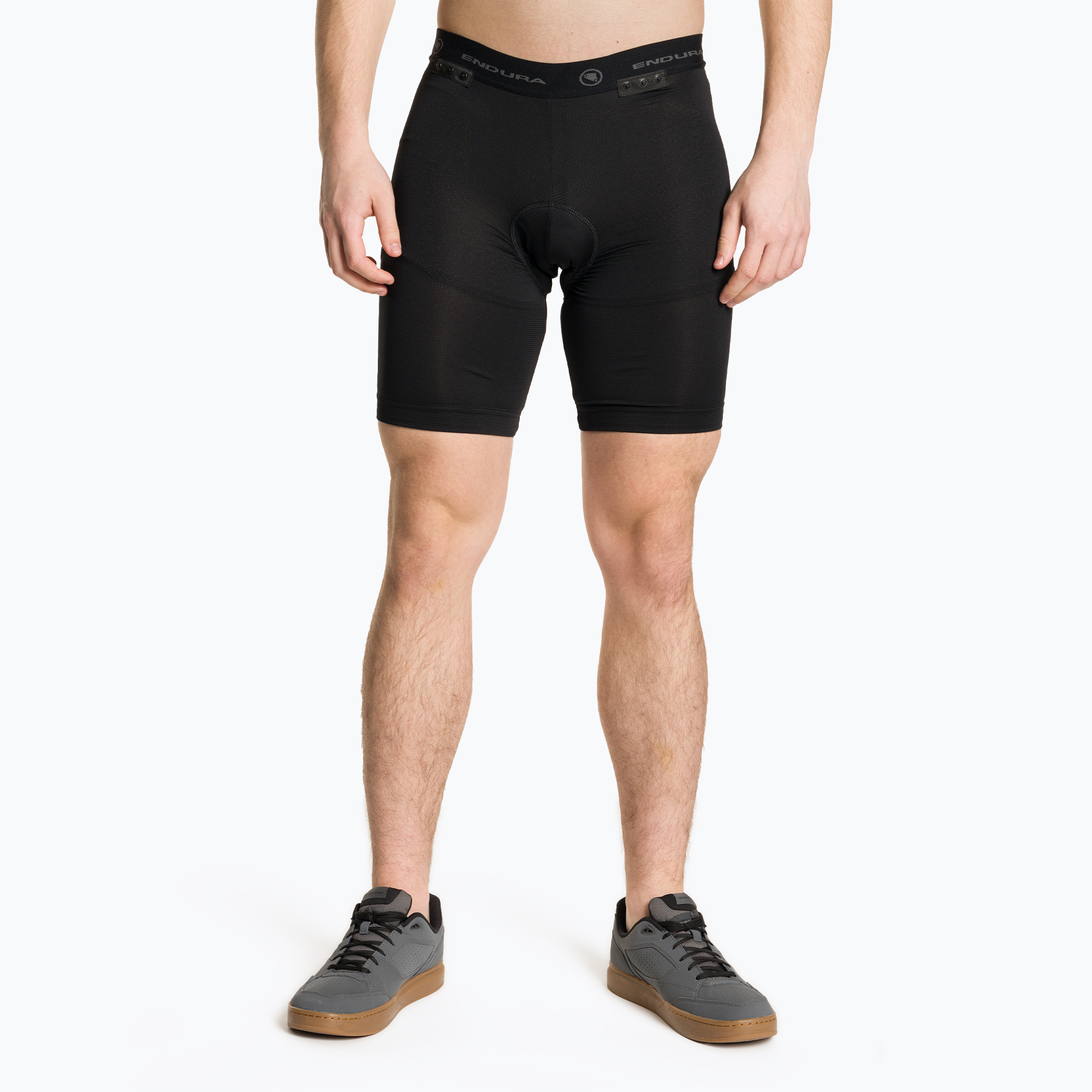 Pantaloncini da ciclismo Endura Mesh C'Fast Liner II da uomo, nero (L) (Mesh C'Fast Liner II E0160BK)
