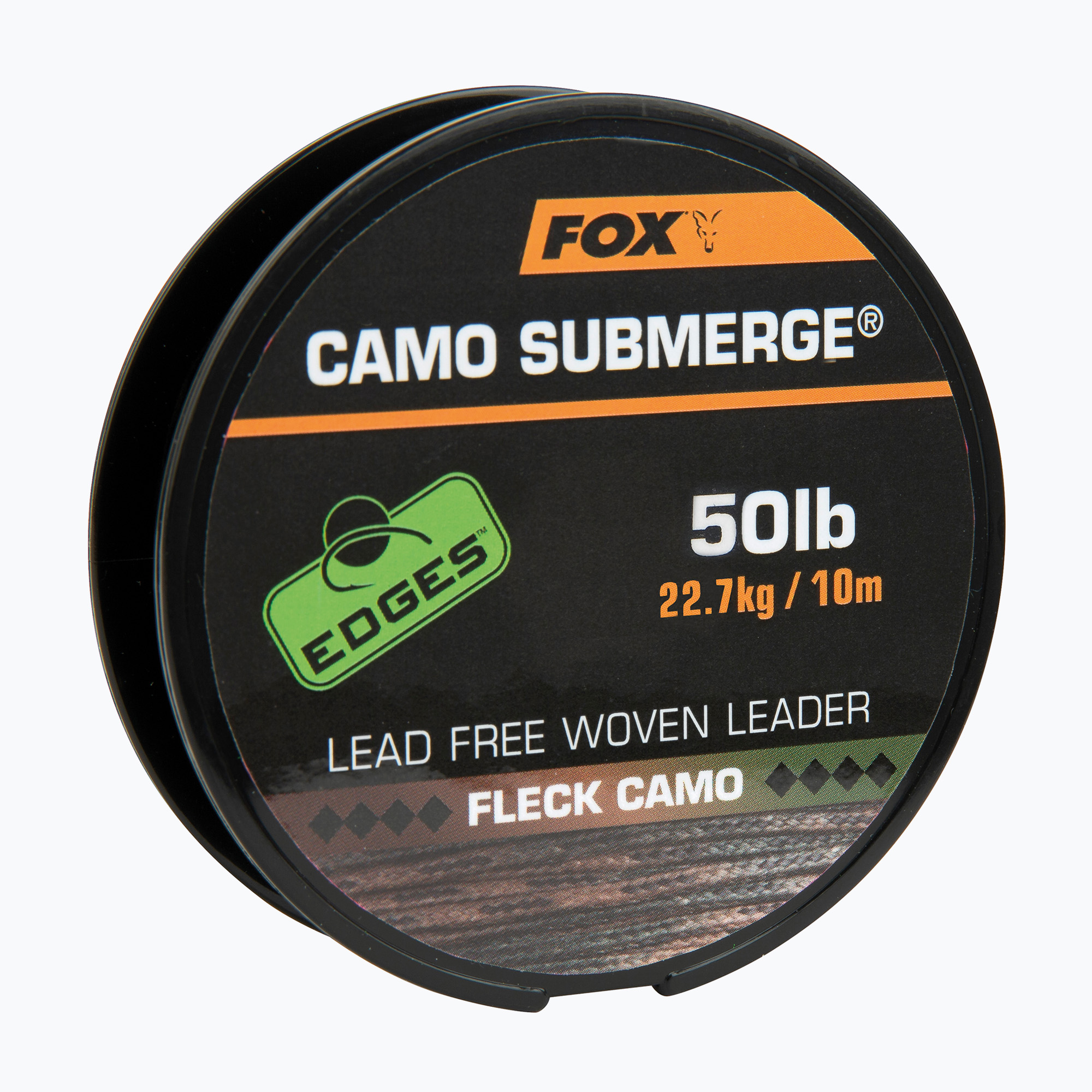 Fox International Submerge Camo 10m treccia mimetica per carpe (50 lb) (Submerge Camo 10 m CAC708)