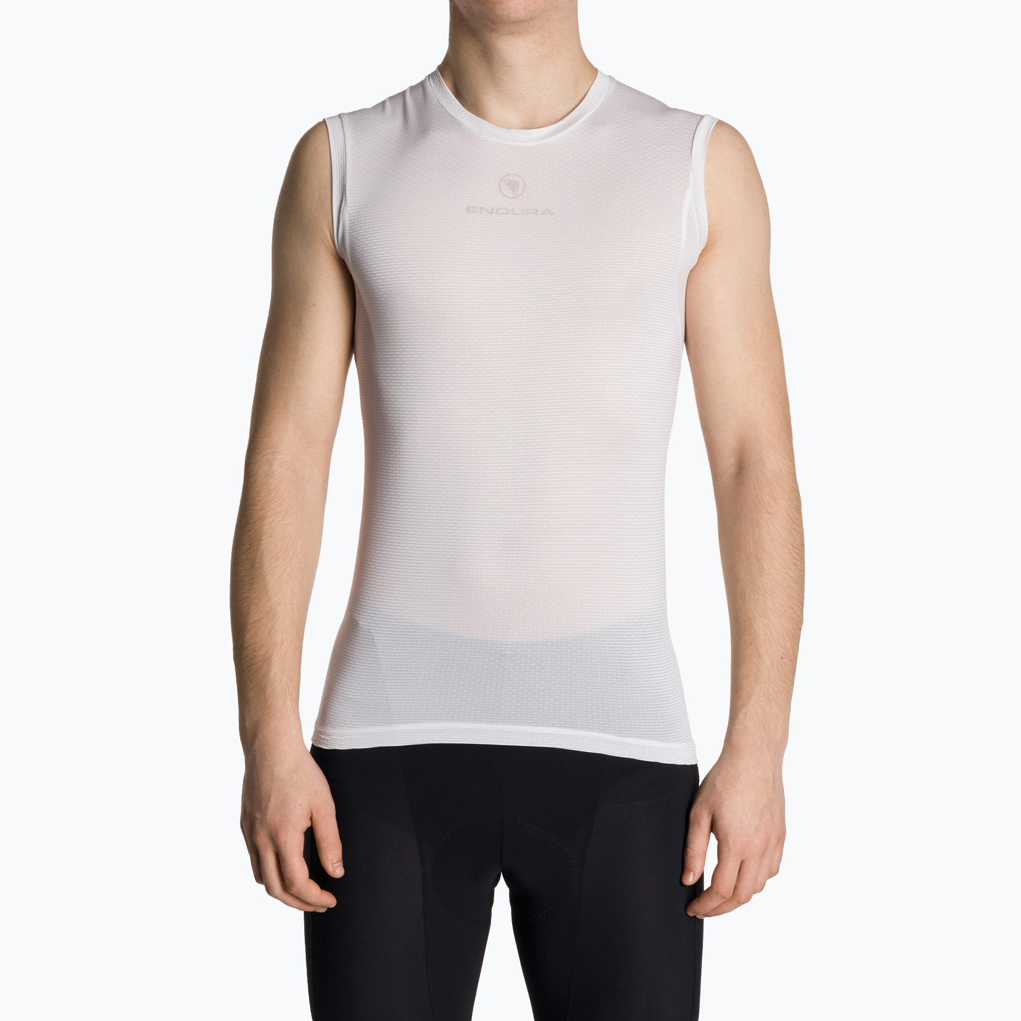 Canotta da ciclismo da uomo Endura Translite II S'less bianco (M) (Translite II S'less E3207WH)