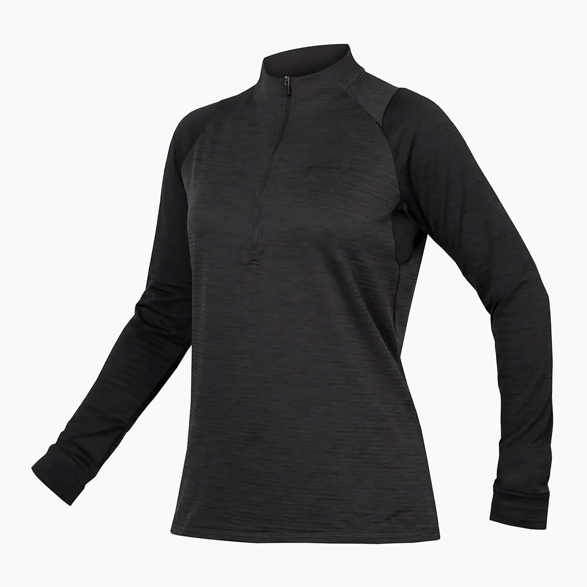 Pile Endura Singletrack a maniche lunghe da ciclismo da donna, nero (XS) (Singletrack Fleece W E9183BK)