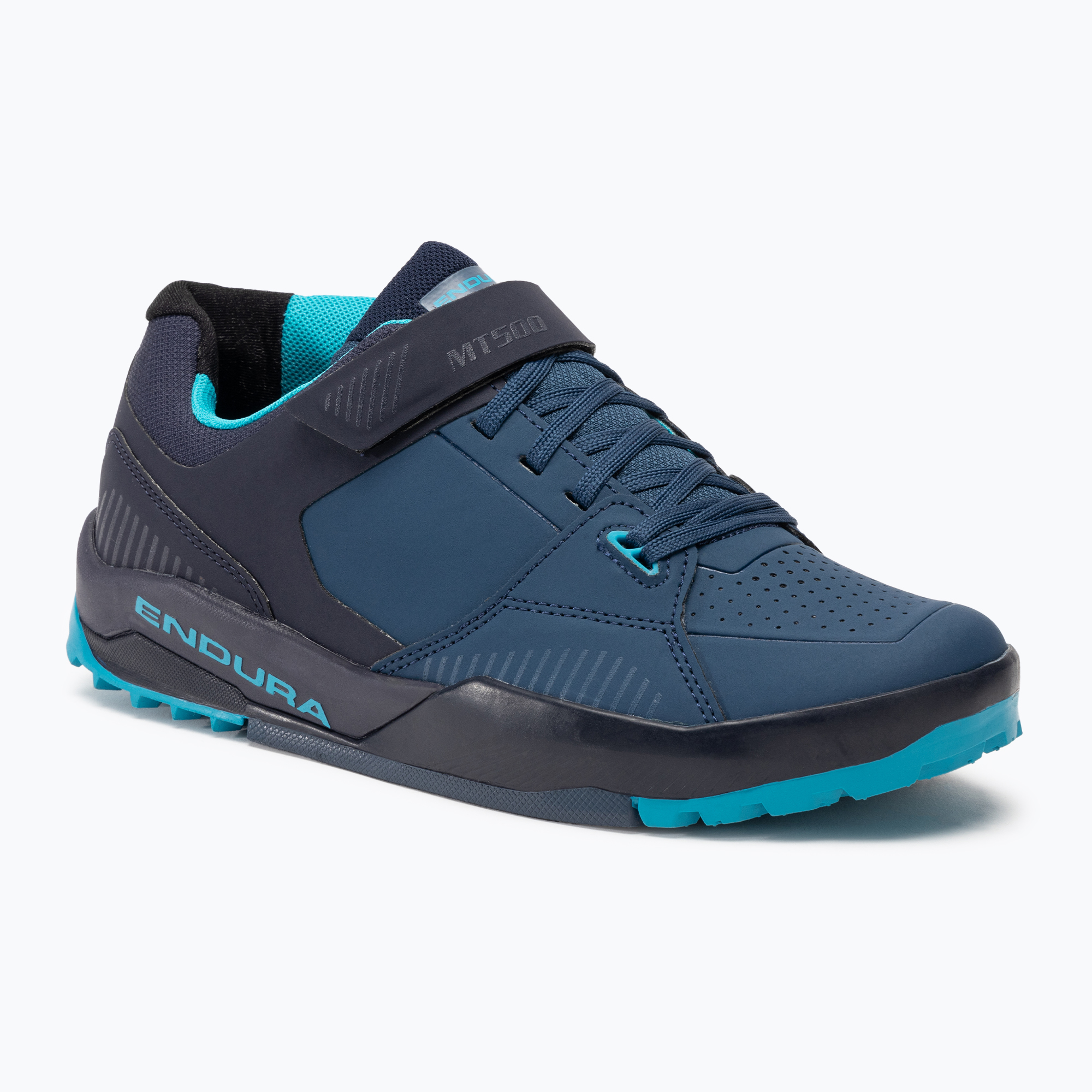 Scarpe da ciclismo con piattaforma da uomo Endura MT500 Burner Flat navy (45 EU) (MT500 Burner Flat E9503)