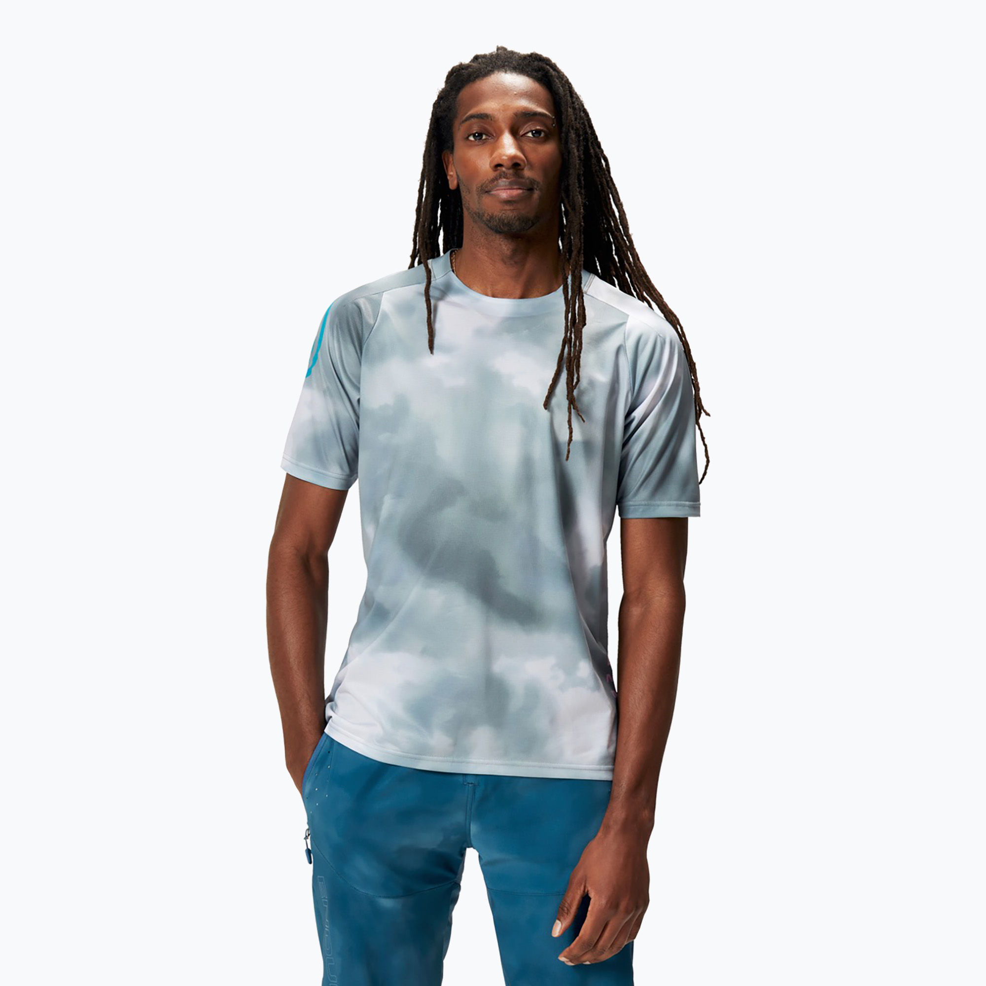 Maglia ciclismo Endura Cloud Ltd S/S uomo grigio dreich (S) (Cloud Ltd S/S E5105GD)