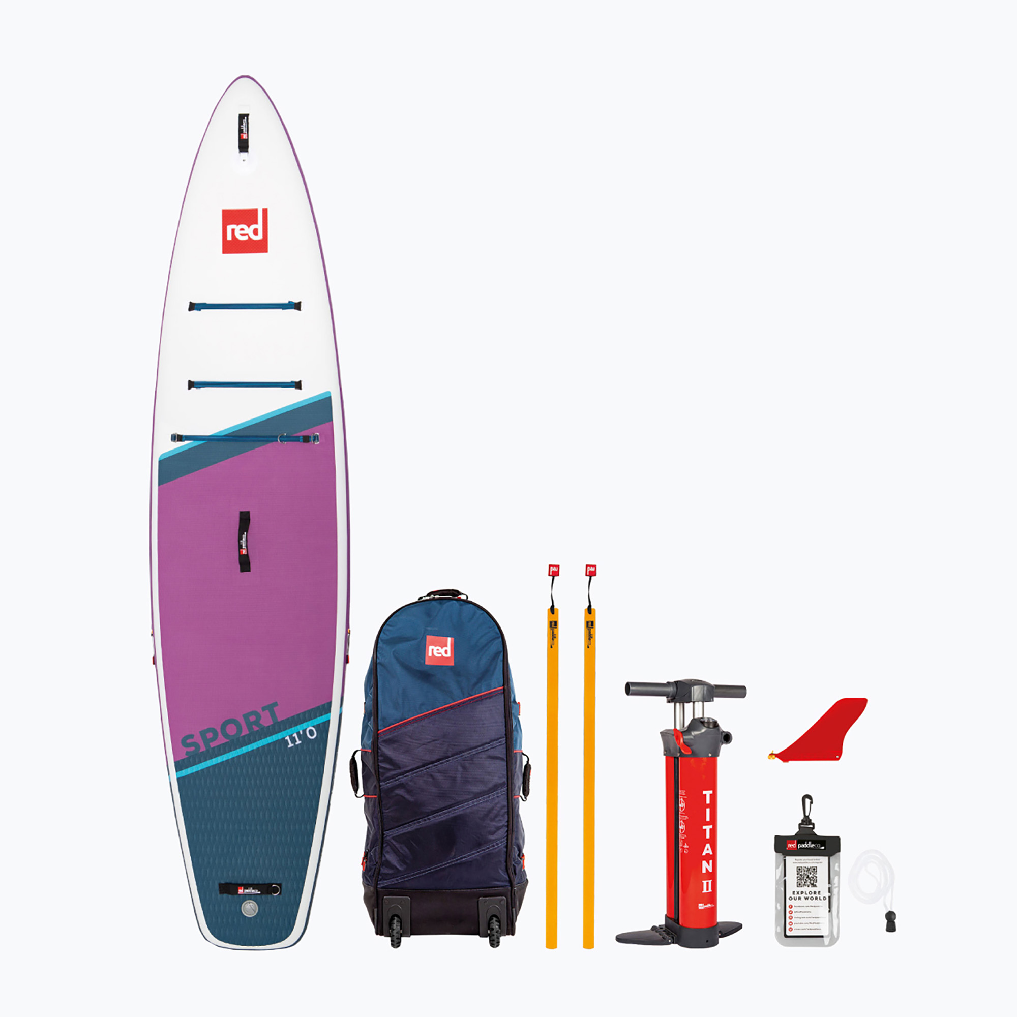 tavola da SUP Red Paddle Co Sport 2024 11'0" viola (335 cm) (Sport 2024 11'0" 17618)