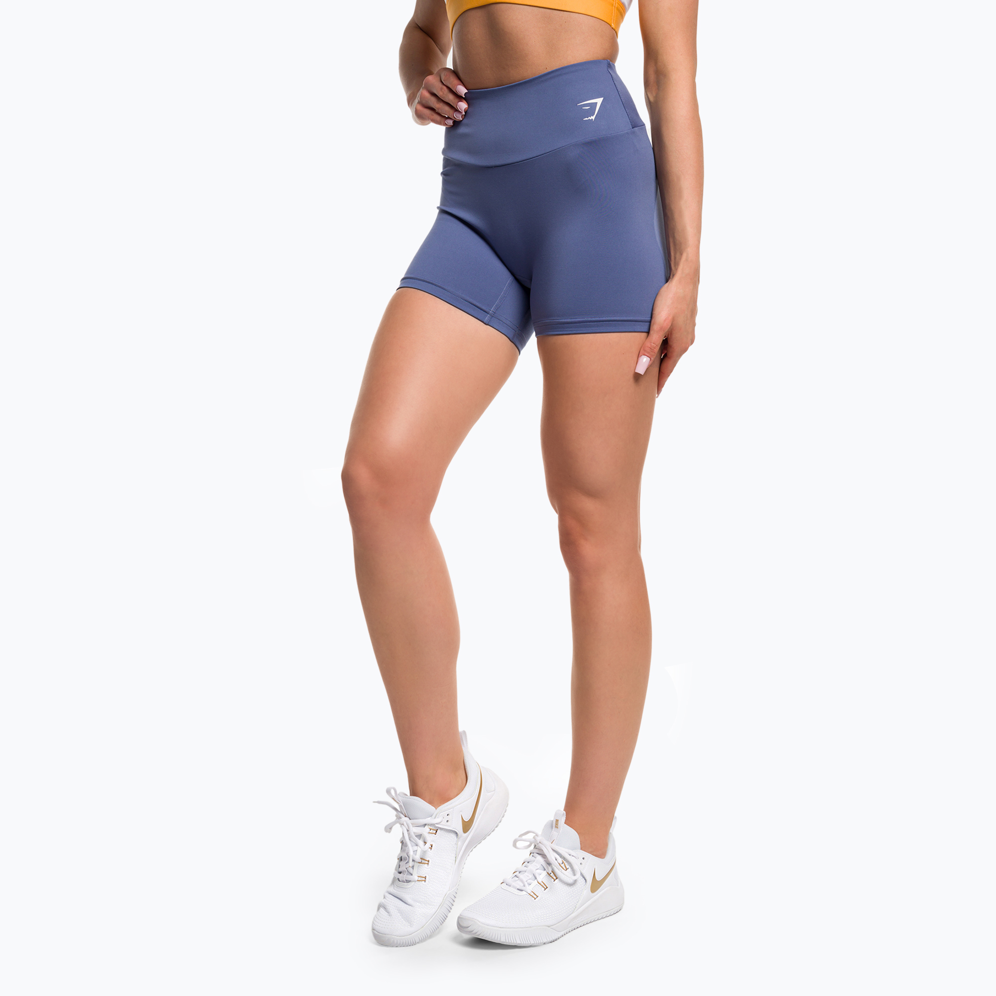 Pantaloncini corti da allenamento Gymshark da donna blu (XL) (Training Short Shorts GLSH4717-TB)