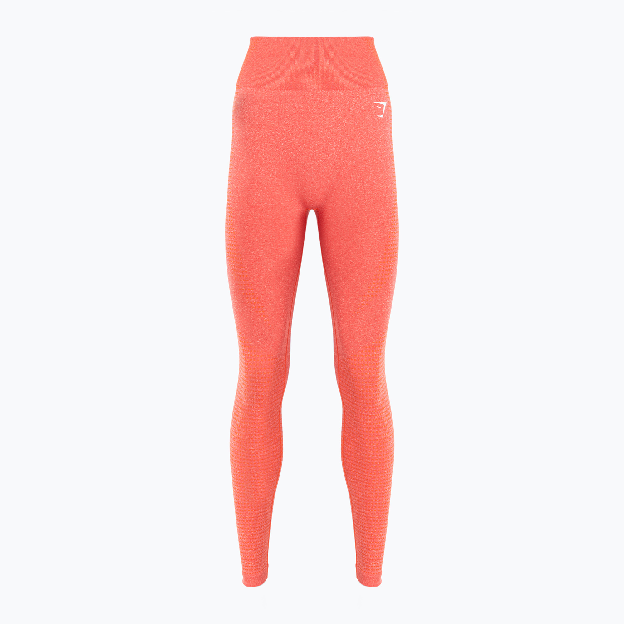 Leggings da allenamento da donna Gymshark Vital Seamless arancione / marl (XL) (Vital Seamless B1A2B-OBCG-AI1)
